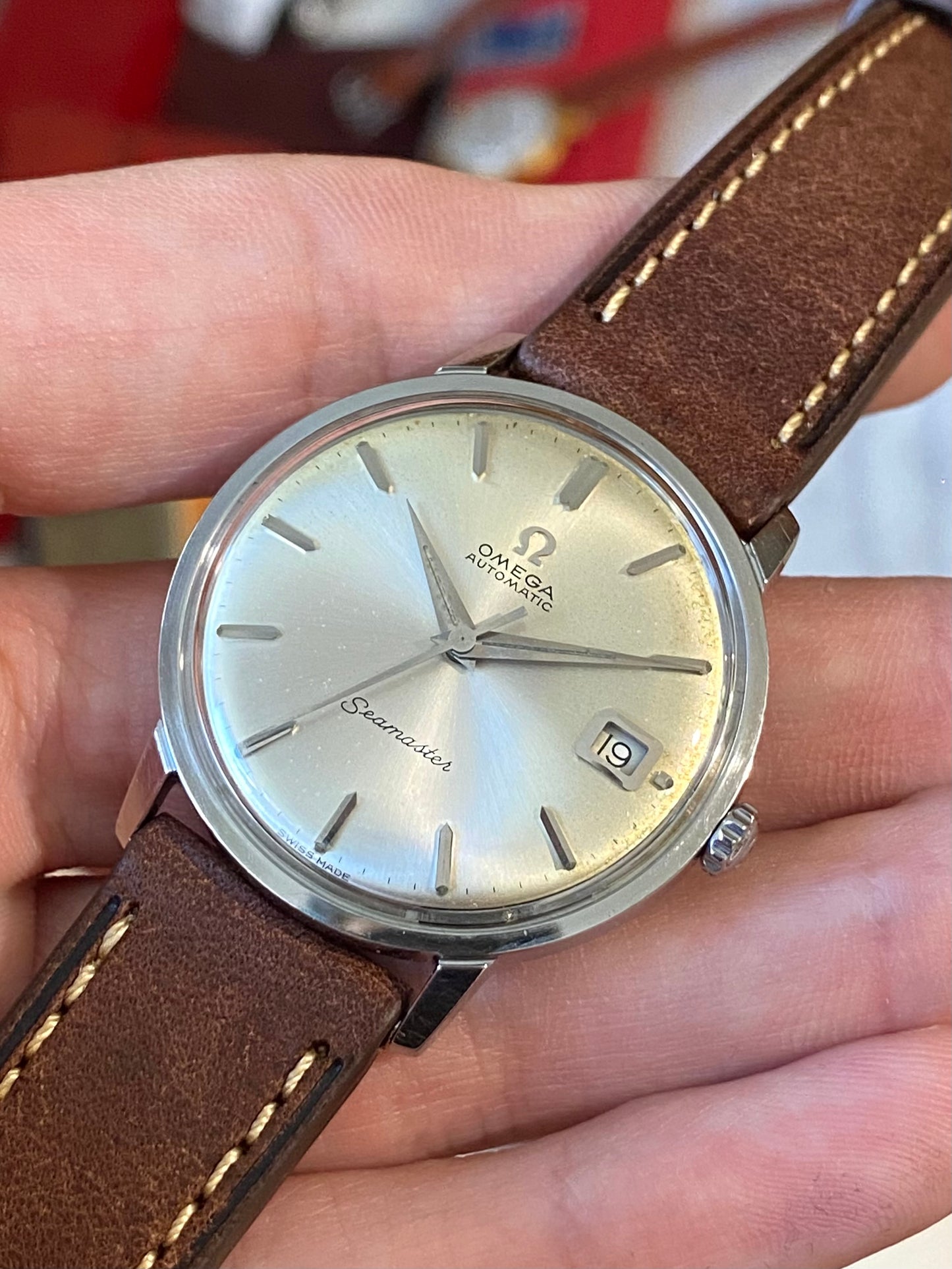 Omega Seamaster Automatic Cal.562 Montre Vintage Mécanique Ref.166.001 - 1963