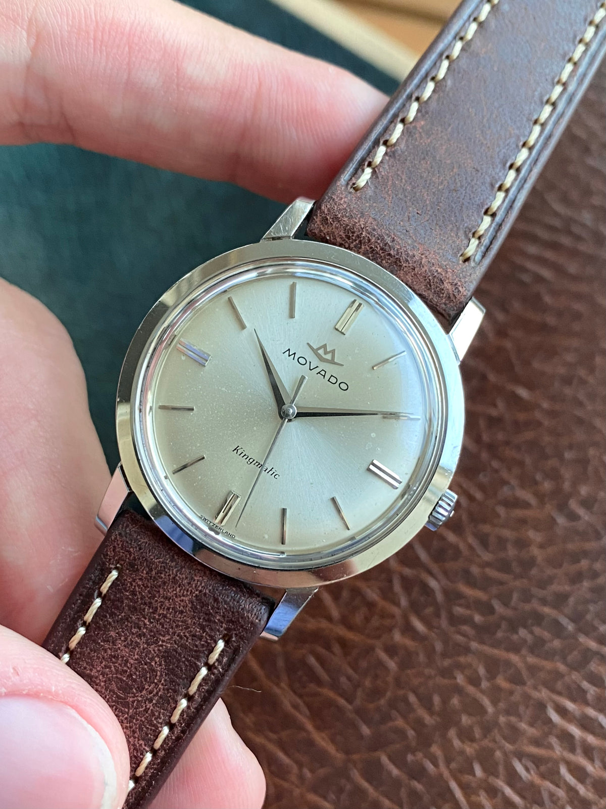 Movado Kingmatic Sub-Sea Suisse - Montre Vintage Automatic Cal.531 - 1960