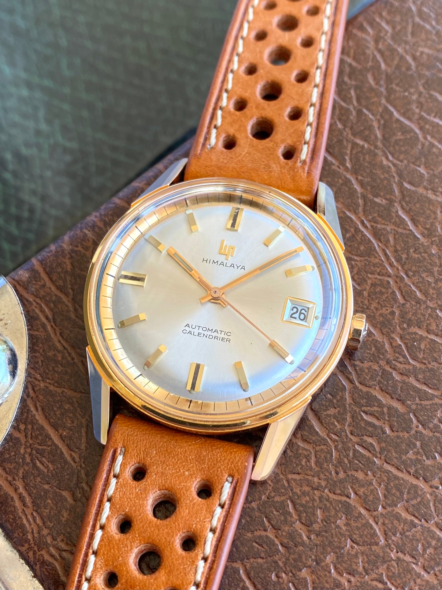 LIP Himalaya Automatic - France Montre Vintage Mécanique R153a Plaqué Or 1960