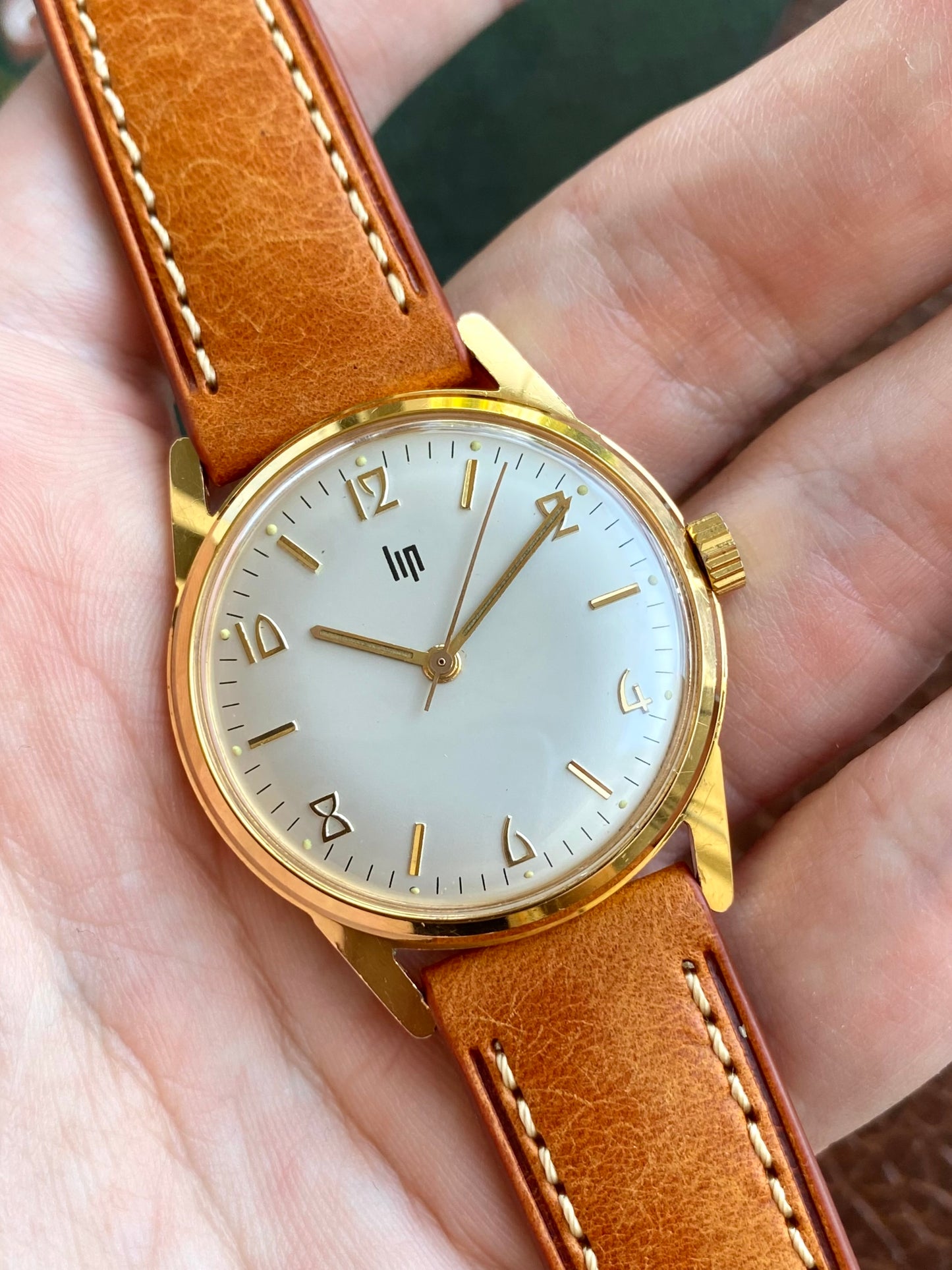 LIP France Montre Vintage Mécanique Plaqué Or RSC553 - 1960