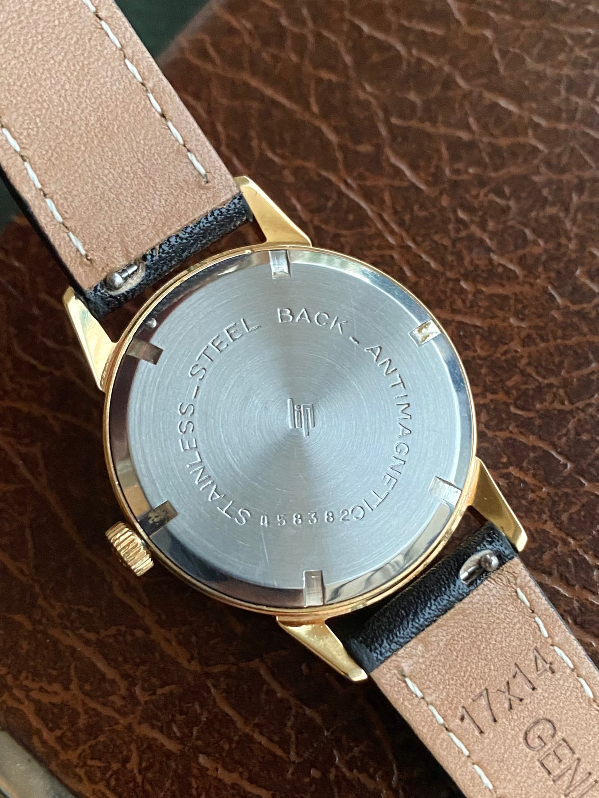 LIP Dauphine France - Montre Vintage Mécanique Plaqué Or RSC553 - 1960