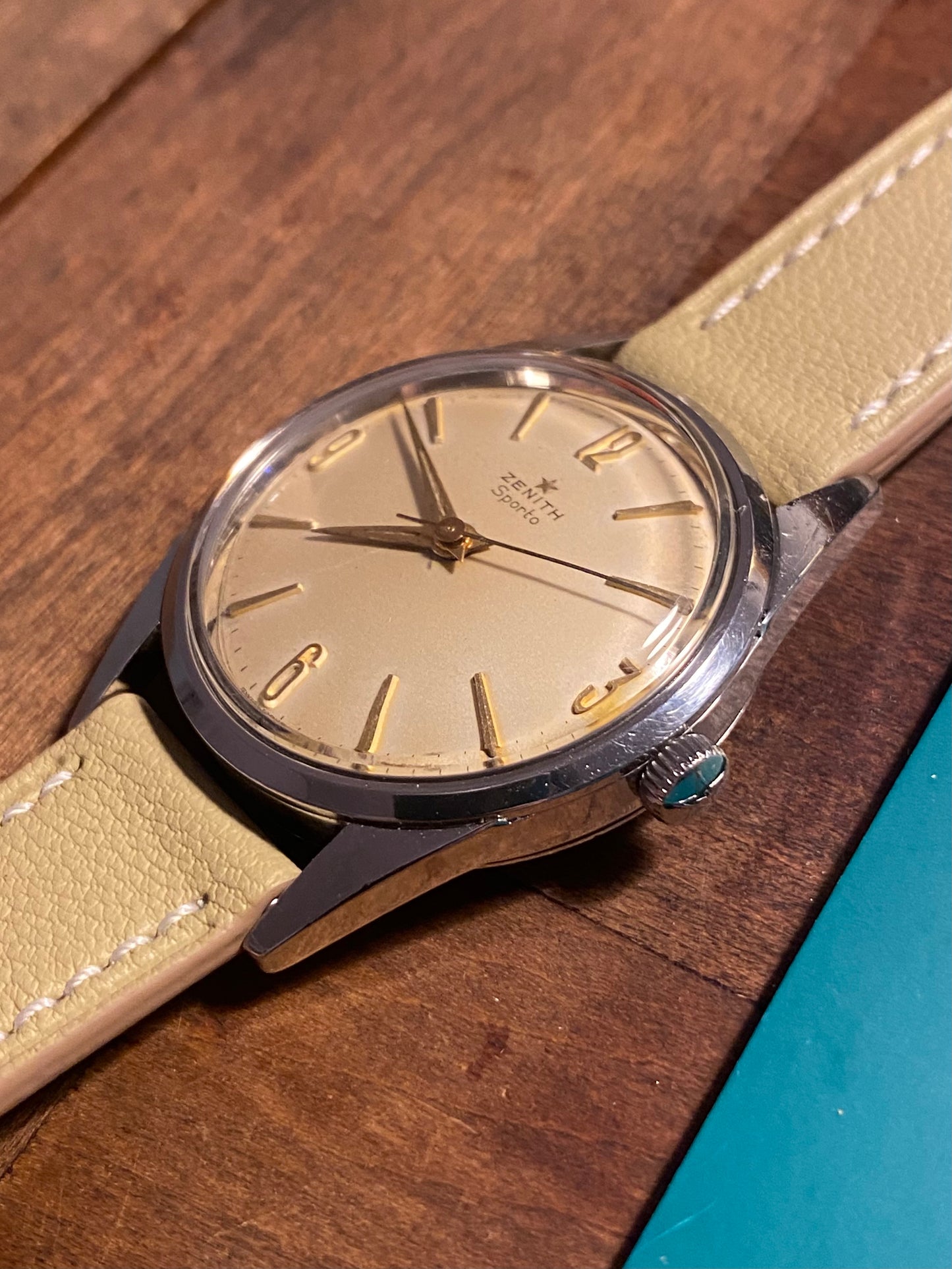 Zenith Sporto Montre Vintage Mécanique 1960 + Boîte