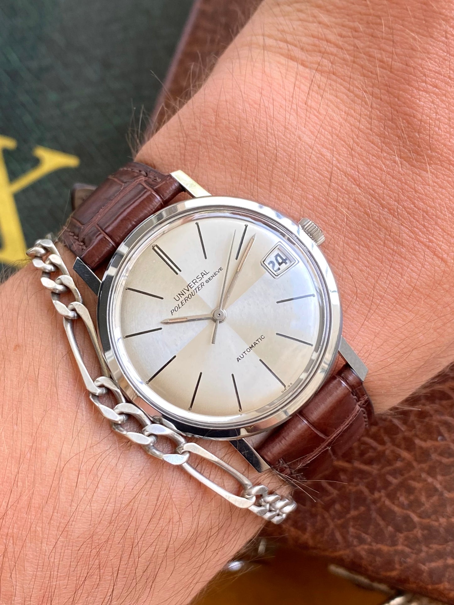 Universal Polerouter Genève Automatic Microtor - Ref.204604-4 - Cal. 218-2 - Montre Vintage Mécanique 1960