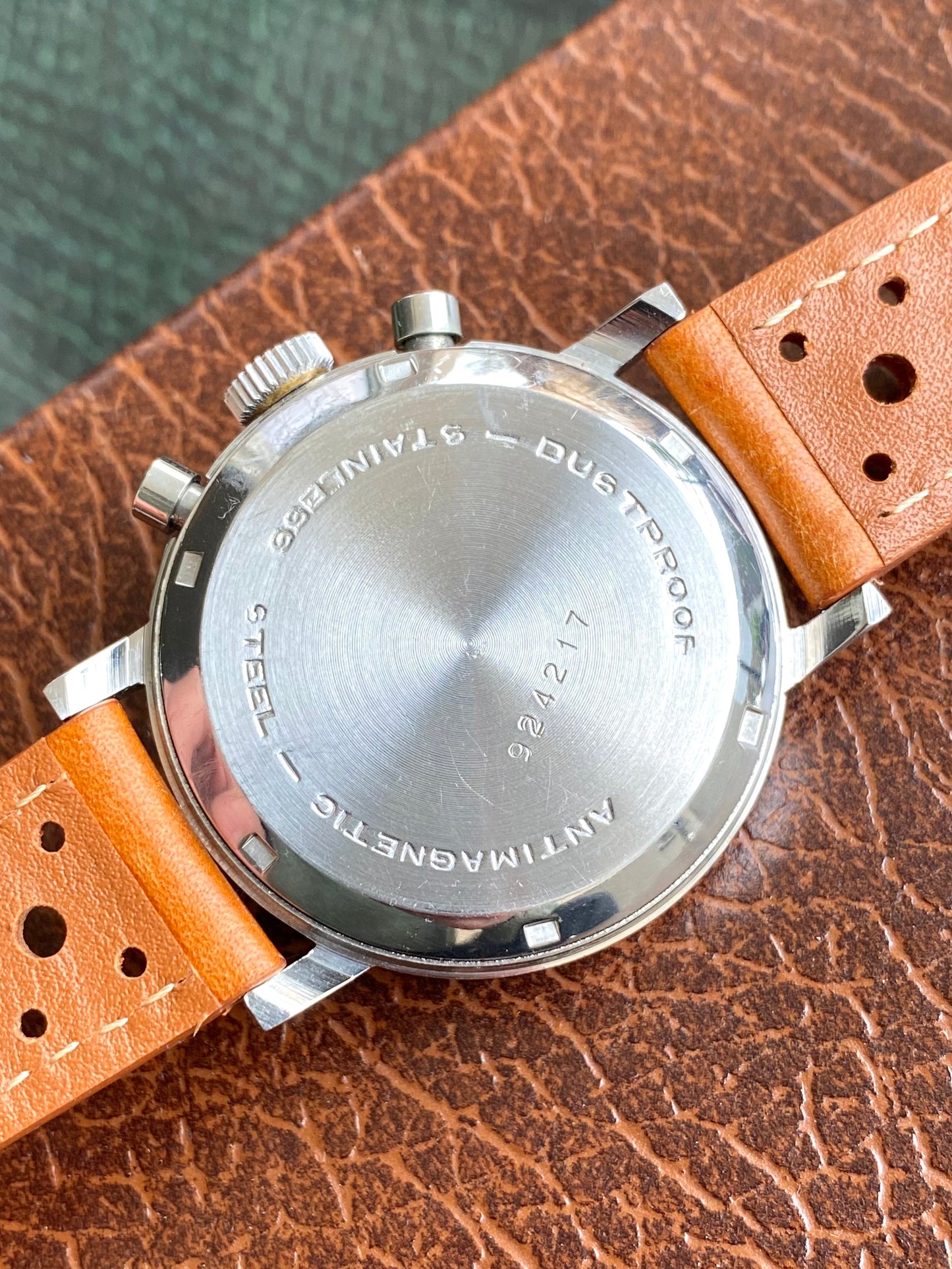 LIP x Dugena Chronographe Montre Vintage Mécanique France - Valjoux 7733 - Double Signature - 1970