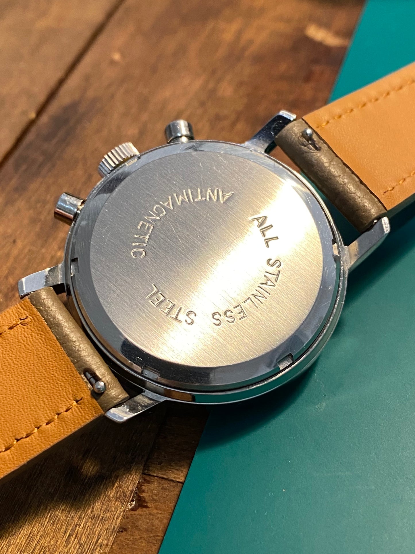 Aurex Chronographe Montre Vintage Mécanique Valjoux 7733 - 1970