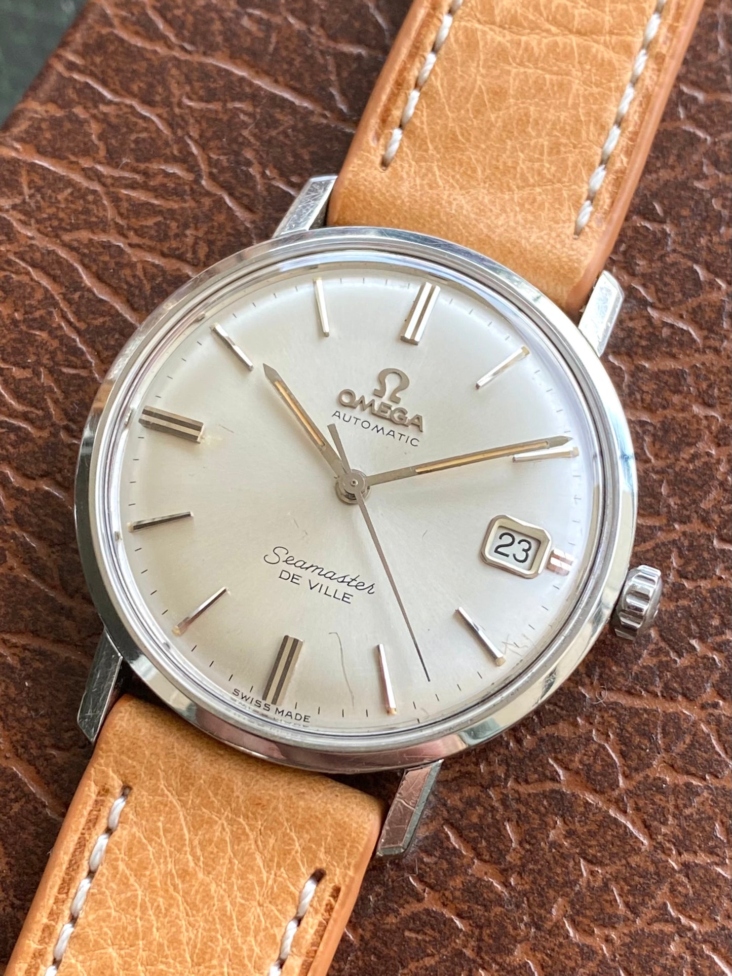 Omega Seamaster DeVille Automatic Date - Cal.562 Ref. 14910-SC61 - Montre Vintage Mécanique 1962
