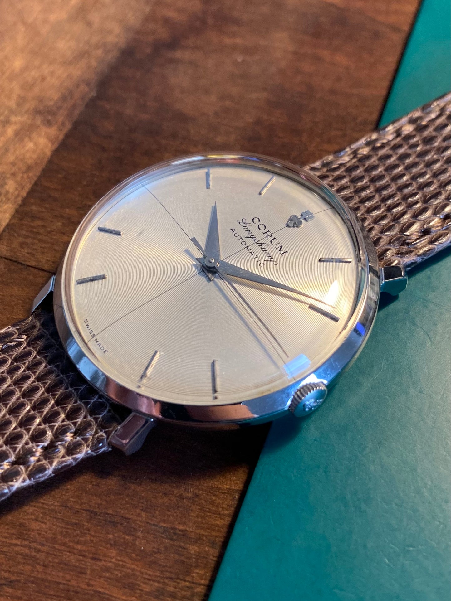 Corum Longchamp Automatic Montre Vintage ETA 2451 Mécanique 1960