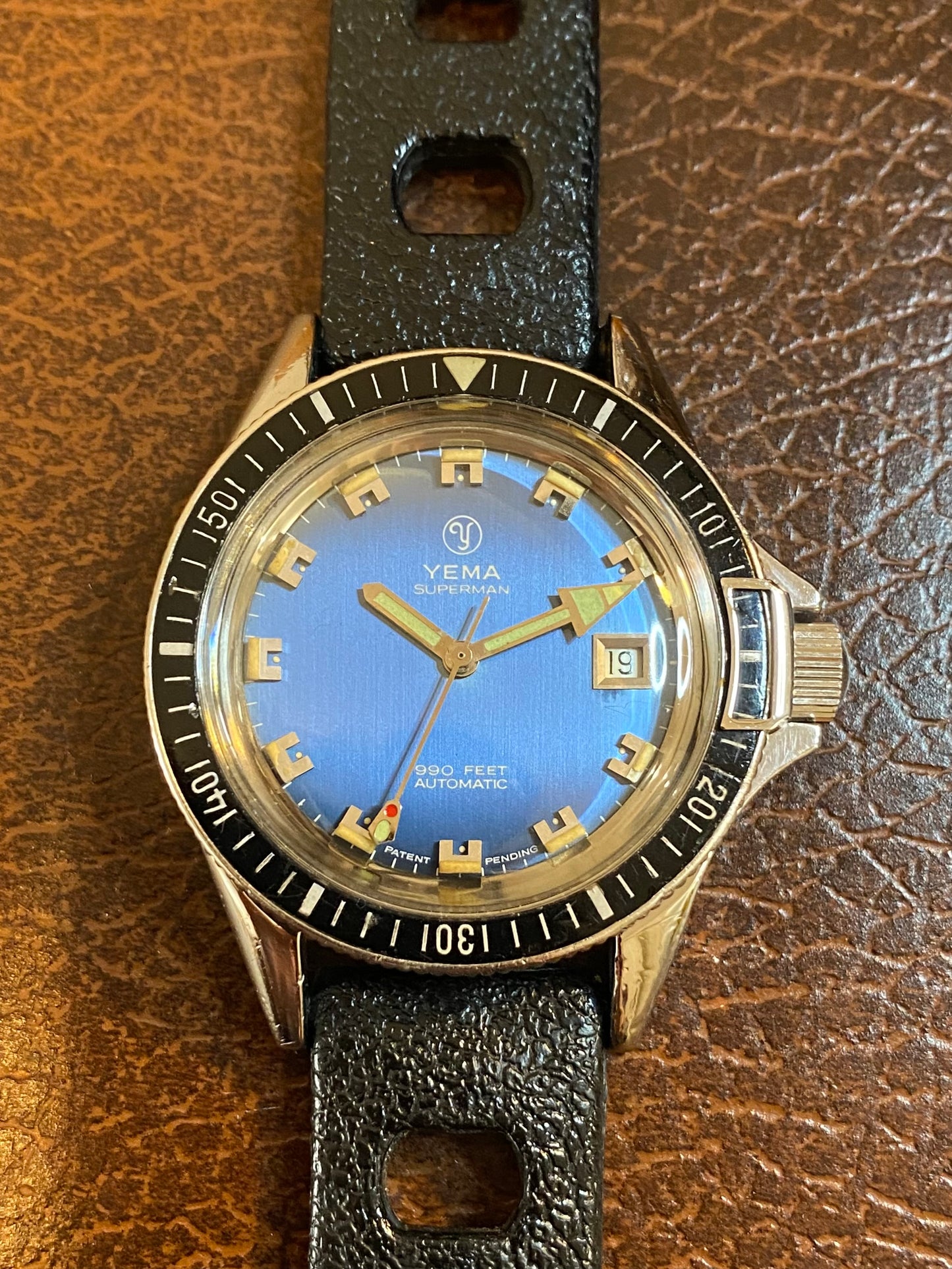 Yema Superman Automatic 241117 - Montre Vintage Mécanique France FE5611 - 1970