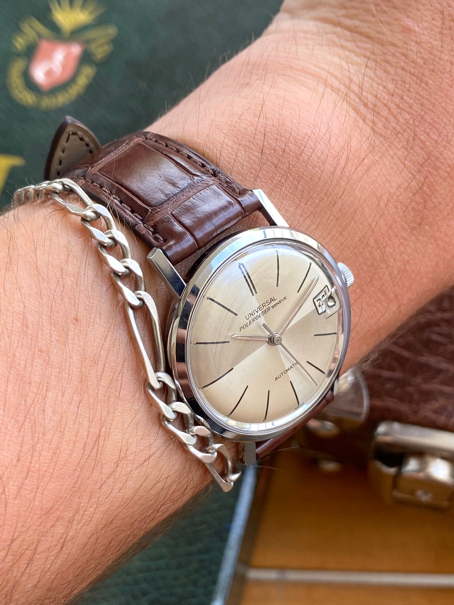 Universal Polerouter Genève Automatic Microtor - Ref.204604-4 - Cal. 218-2 - Montre Vintage Mécanique 1960