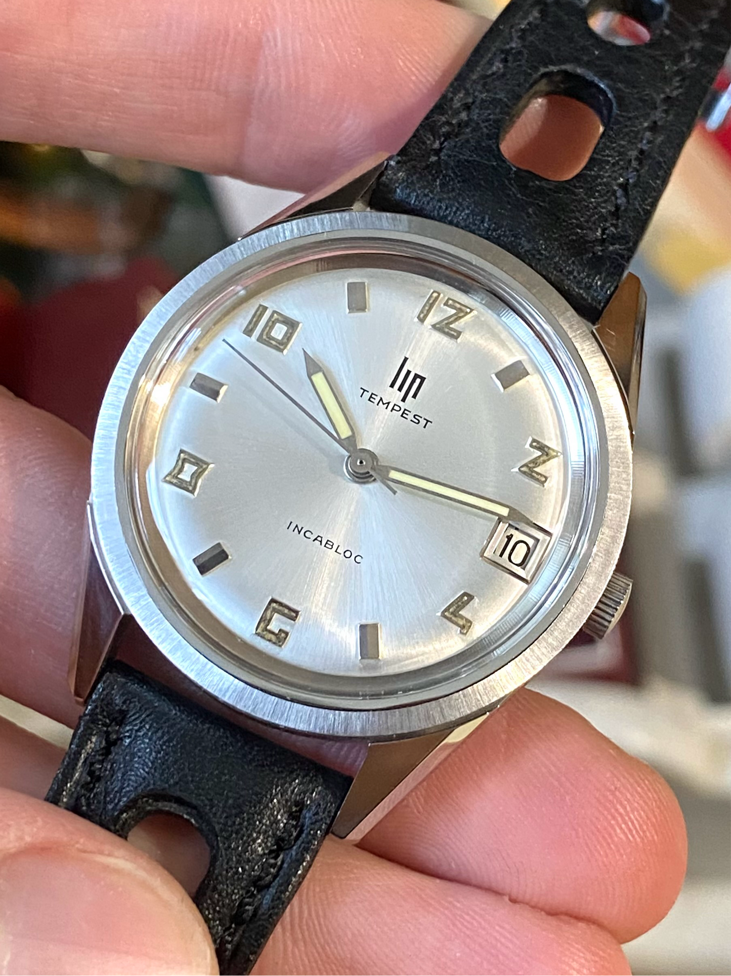 LIP Tempest Neuve NOS Montre Vintage Française R017A Mécanique 1960