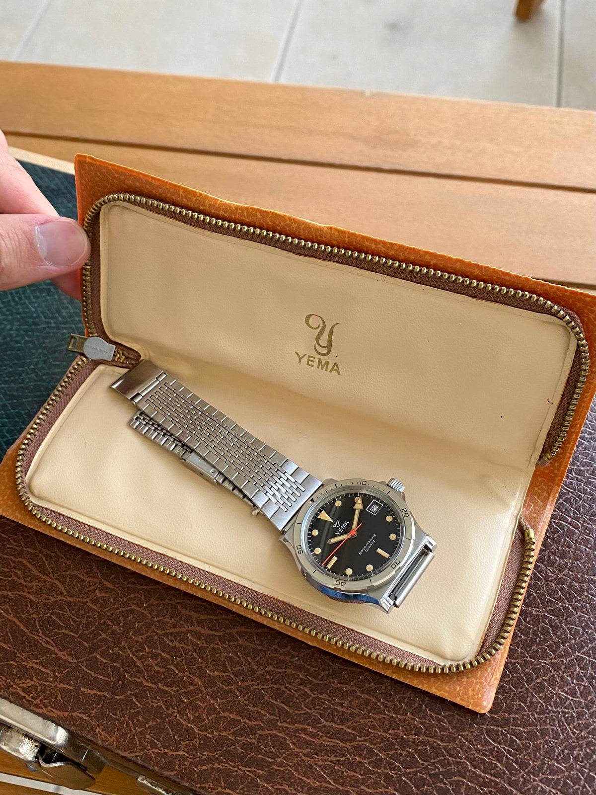 Yema France Sous-Marine - FE6121 Montre Vintage Quartz 1980