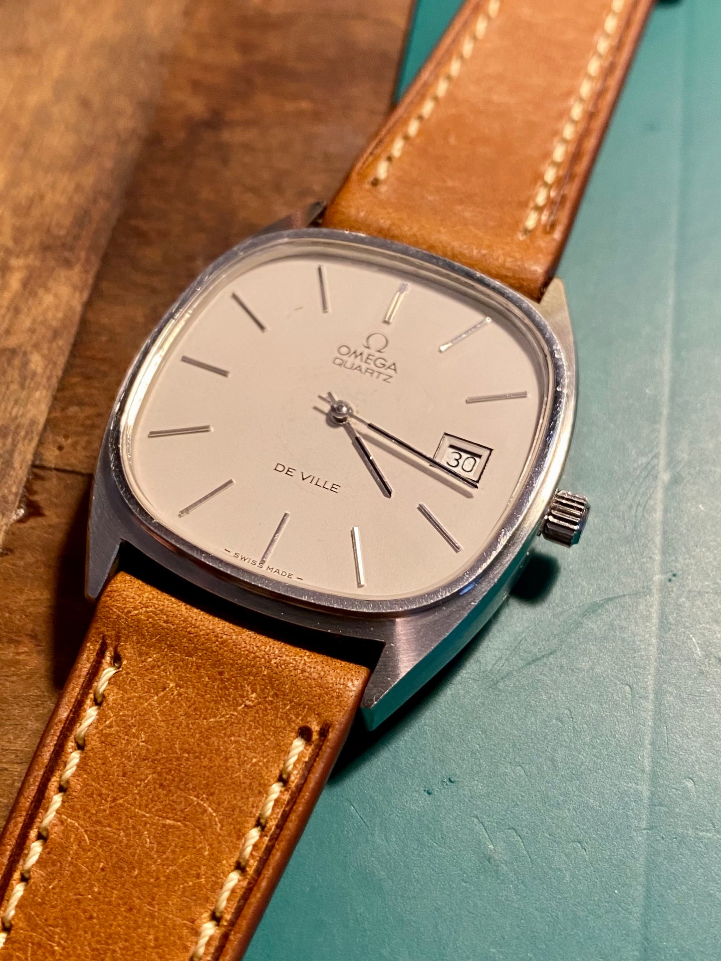 Omega DeVille Quartz Cal.1325 Réf. 192.0028 Montre Vintage 1970