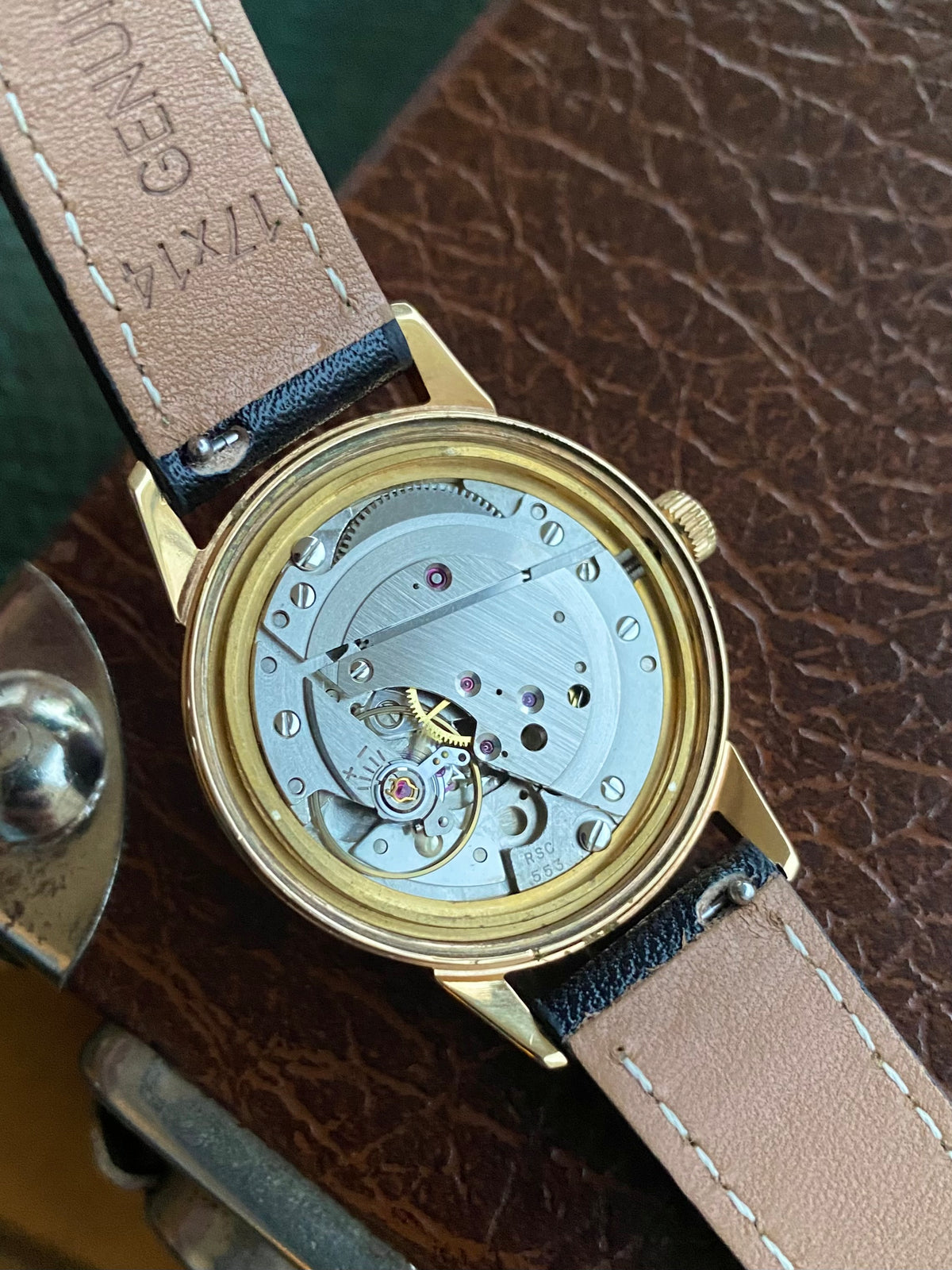 LIP Dauphine France - Montre Vintage Mécanique Plaqué Or RSC553 - 1960