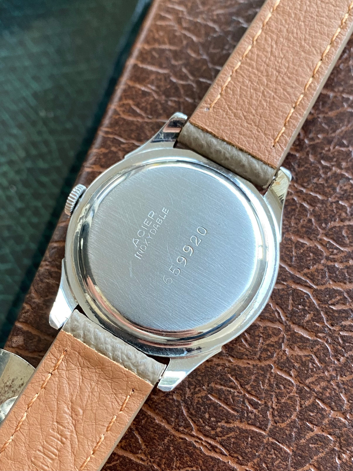 Zenith Cal. 106 Montre Vintage Mécanique Acier 1950