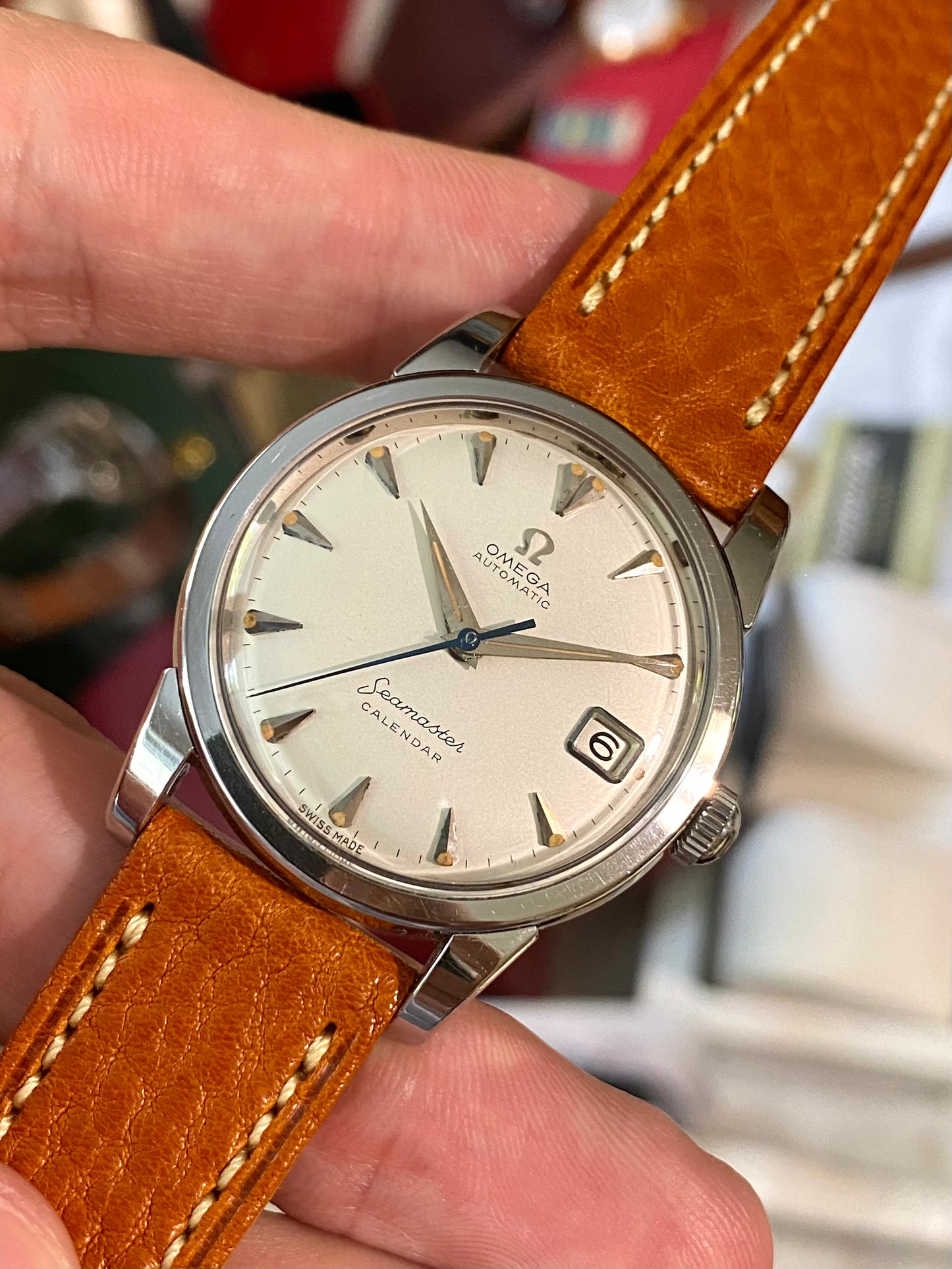 Omega Seamaster Calendar Automatic Cal.503 Montre Vintage Mécanique Ref.2849-10SC - 1957