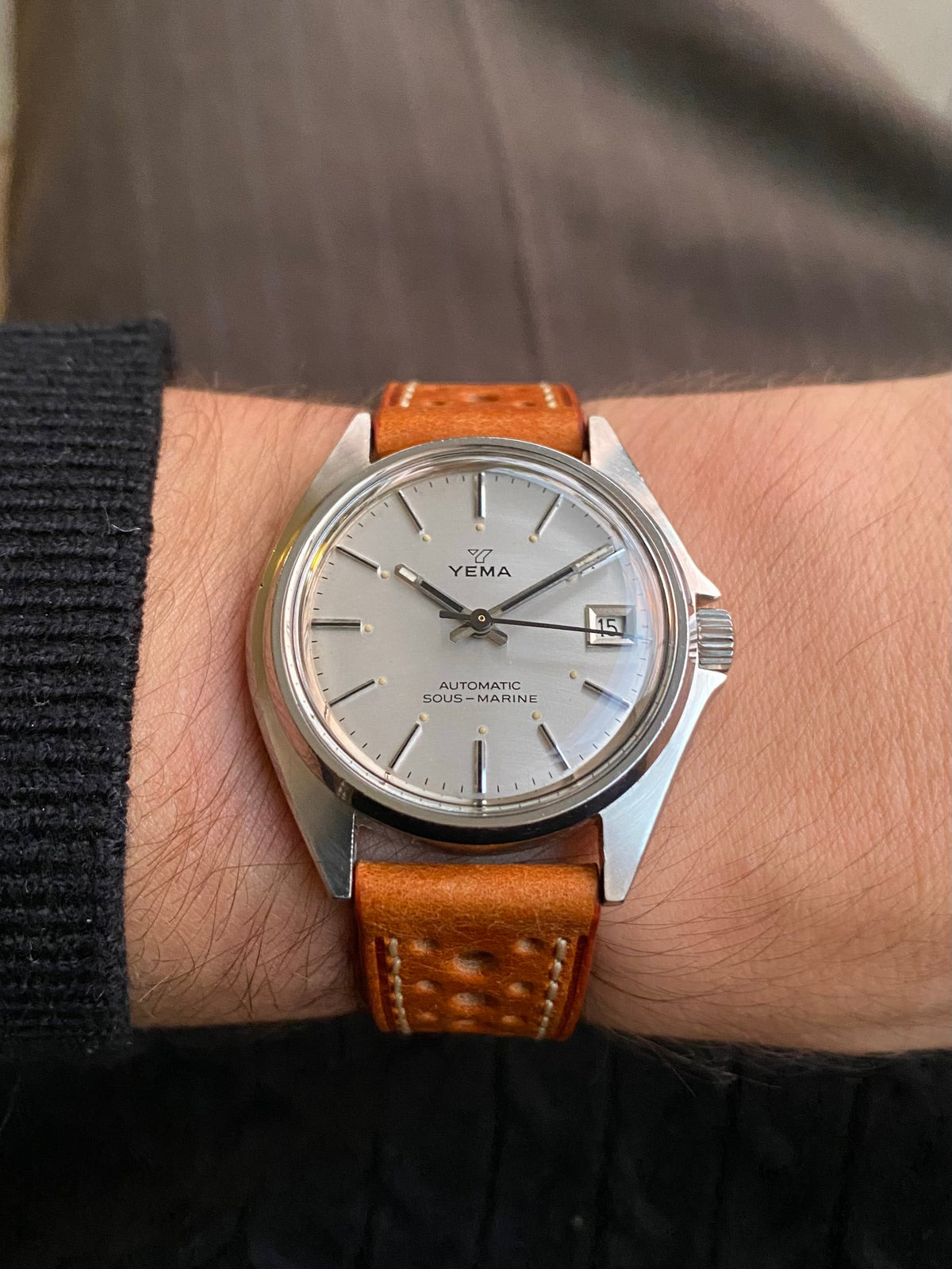 Yema France Sous-Marine Automatic - Montre Vintage Mécanique FE4611 1970