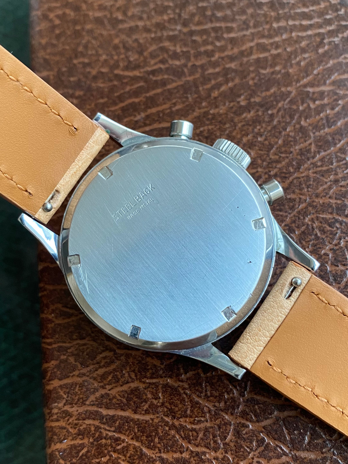Leonidas Fab. Suisse Chronographe Landeron 48 - Pré Heuer Montre Vintage Mécanique 1940