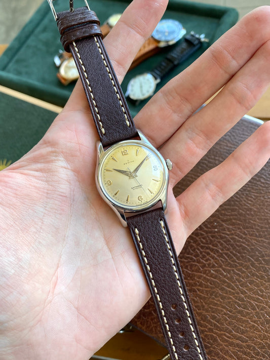 Zenith Pilot - Double Signature Gatward Hitchin - Cal. 120 Montre Vintage Mécanique 1950