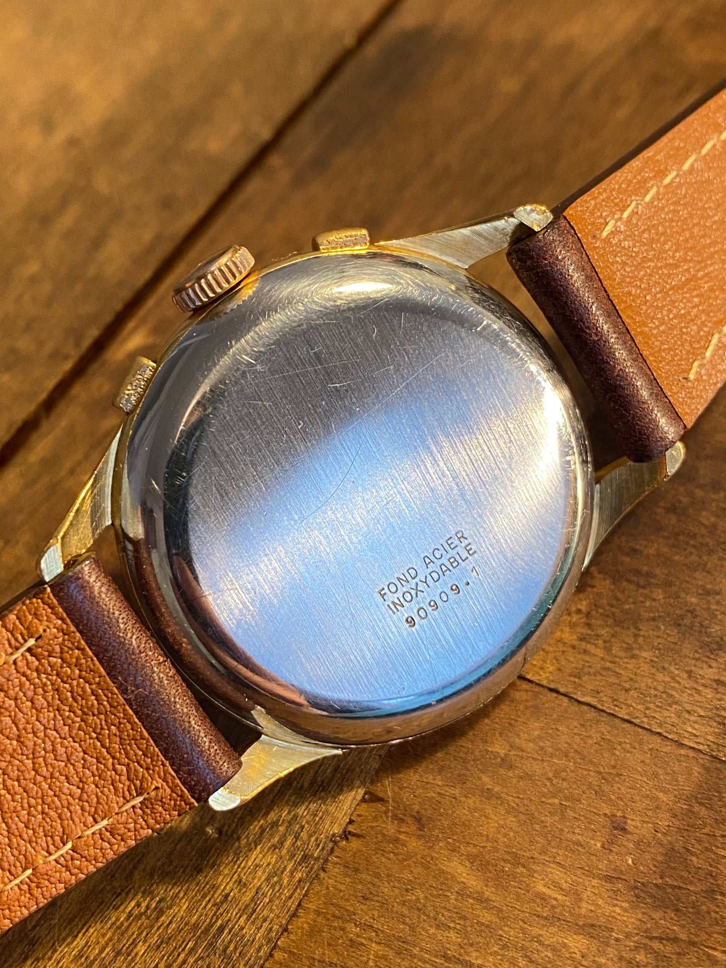 Chanor Besançon Montre Chronographe Landeron 187 Mécanique 1960