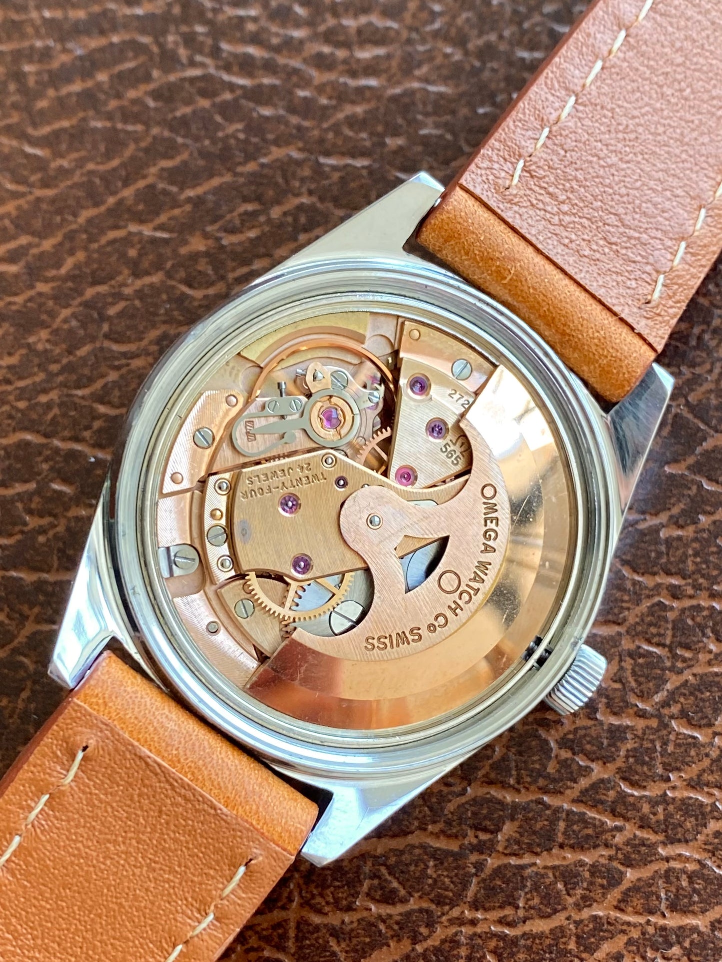 Omega Genève Automatic Cal.565 Montre Vintage Mécanique 166.041 - 1968