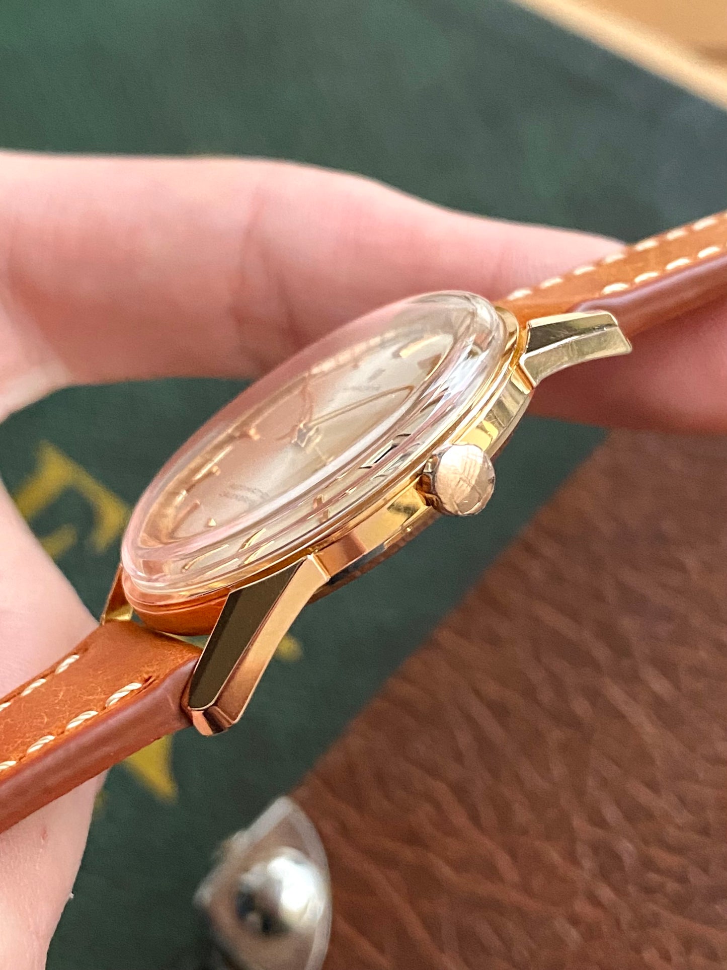 LIP Himalaya Automatic R153 Montre Vintage Mécanique Plaqué Or France 1960