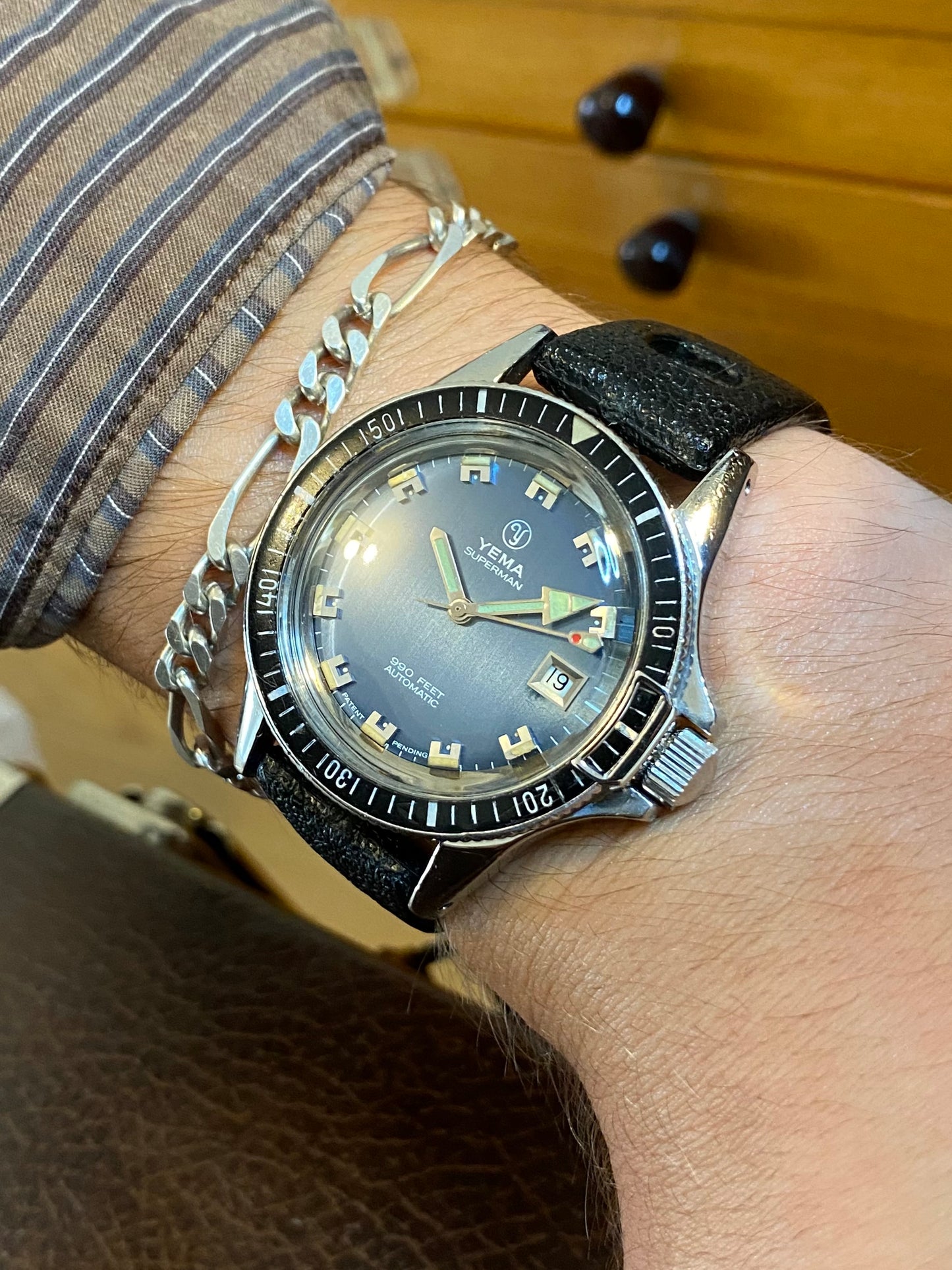 Yema Superman Automatic 241117 - Montre Vintage Mécanique France FE5611 - 1970