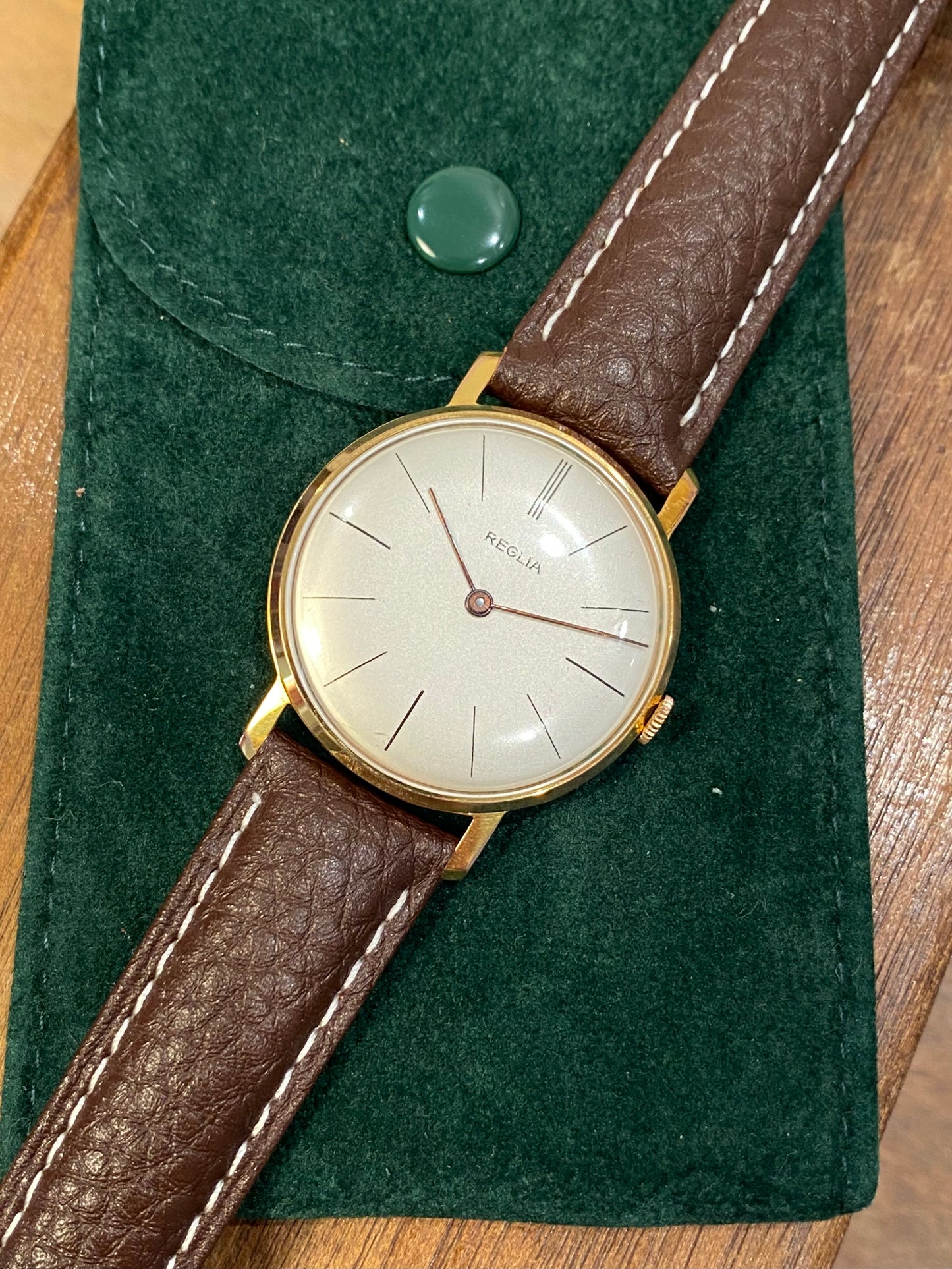 Reglia Extra Slim Montre Vintage Mécanique 1960