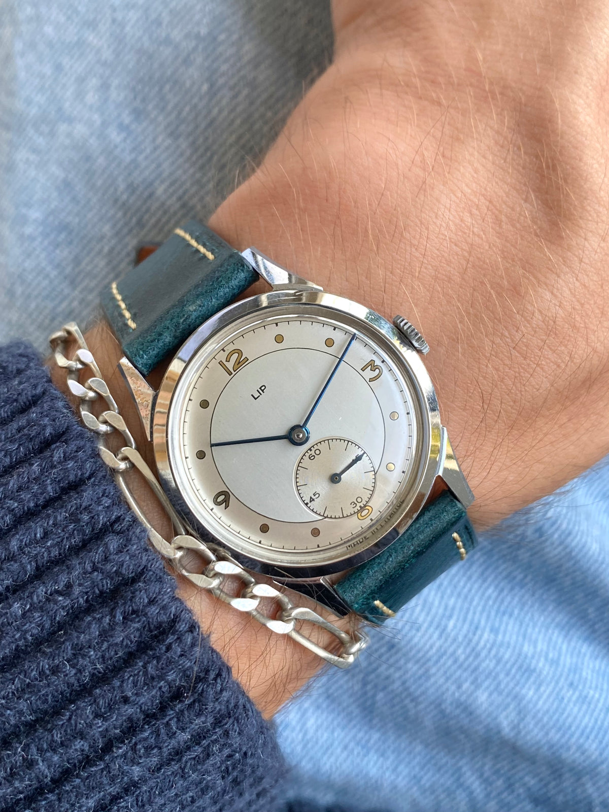 LIP R25 Made In France NOS Neuve de Stock Montre Vintage Mécanique 1940