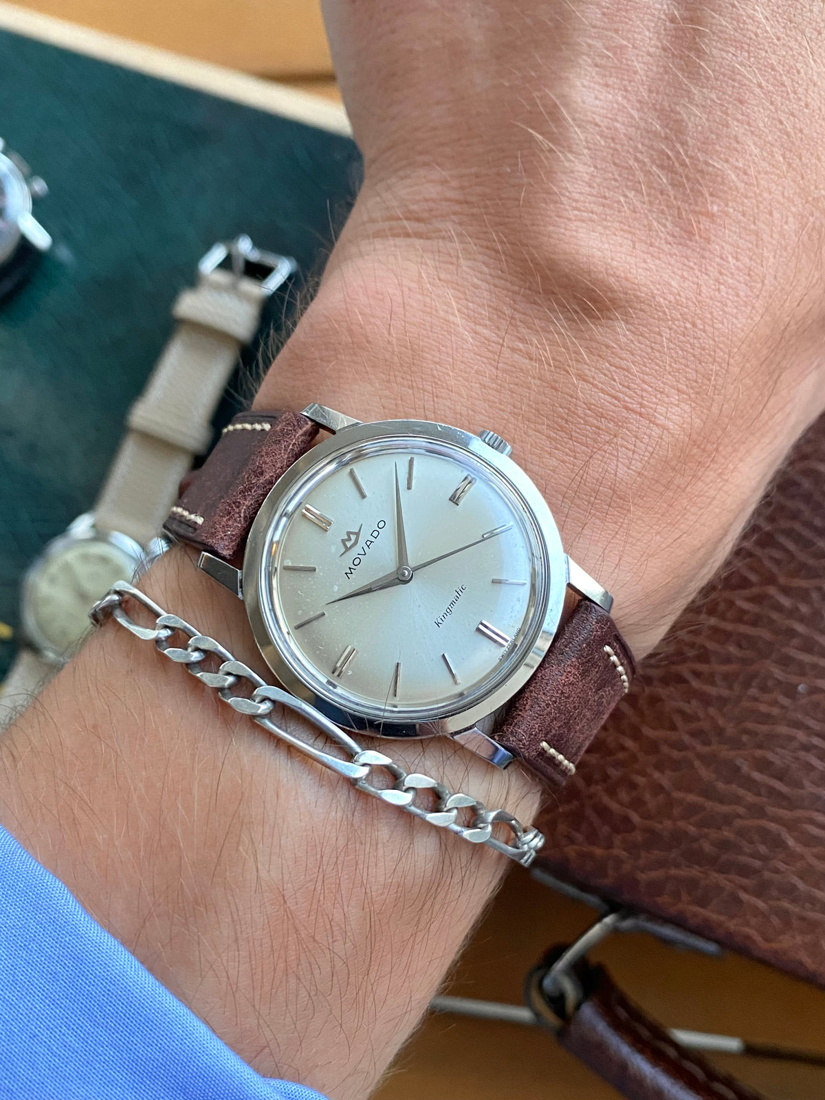 Movado Kingmatic Sub-Sea Suisse - Montre Vintage Automatic Cal.531 - 1960