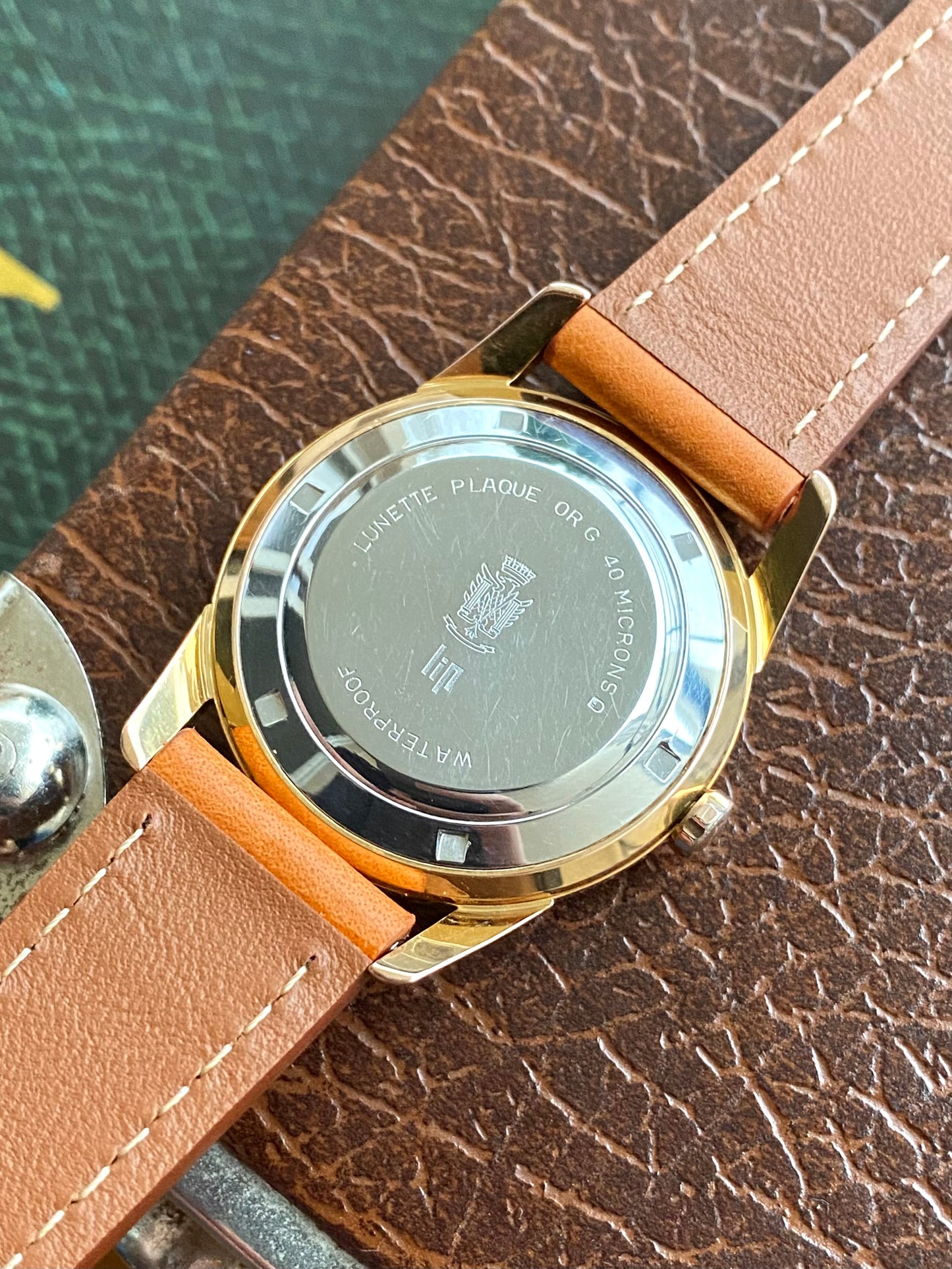 LIP Himalaya Automatic R153 Montre Vintage Mécanique Plaqué Or France 1960