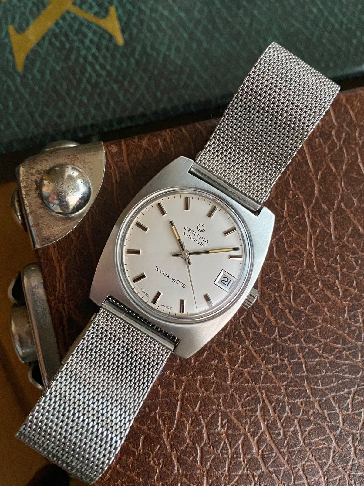 Certina WaterKing275 Automatic - Montre Vintage Suisse Mécanique Acier 1960