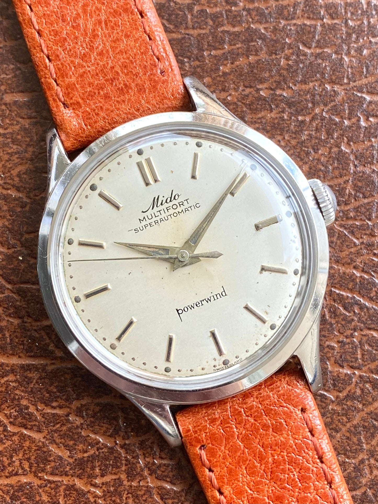 Mido Multifort Powerwind Cal. 917P Montre Vintage Mécanique Automatique 1950