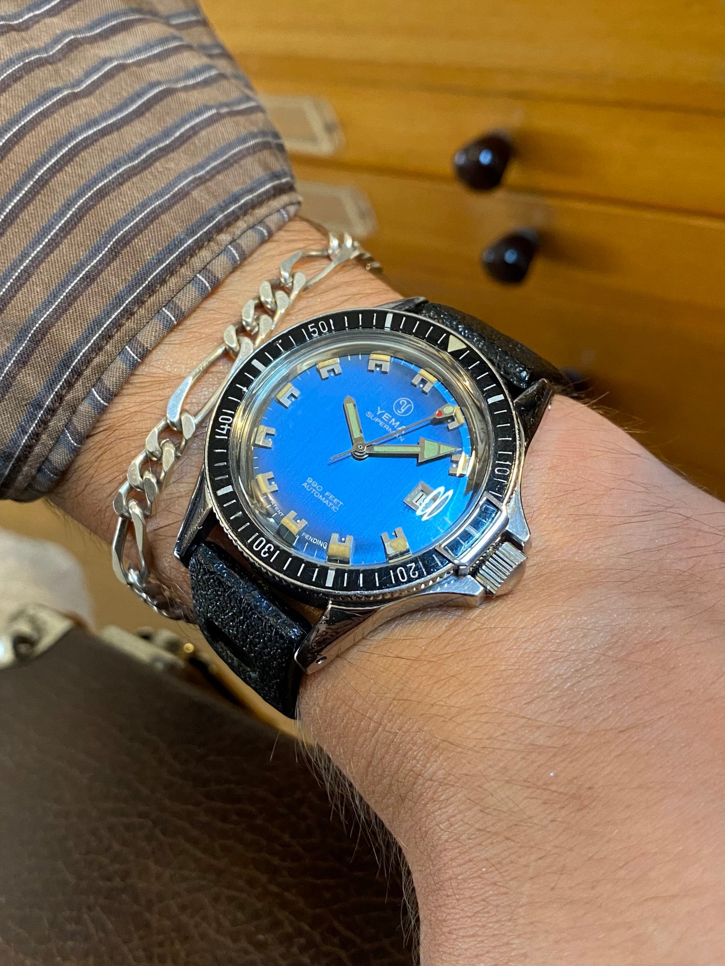 Yema Superman Automatic 241117 - Montre Vintage Mécanique France FE5611 - 1970