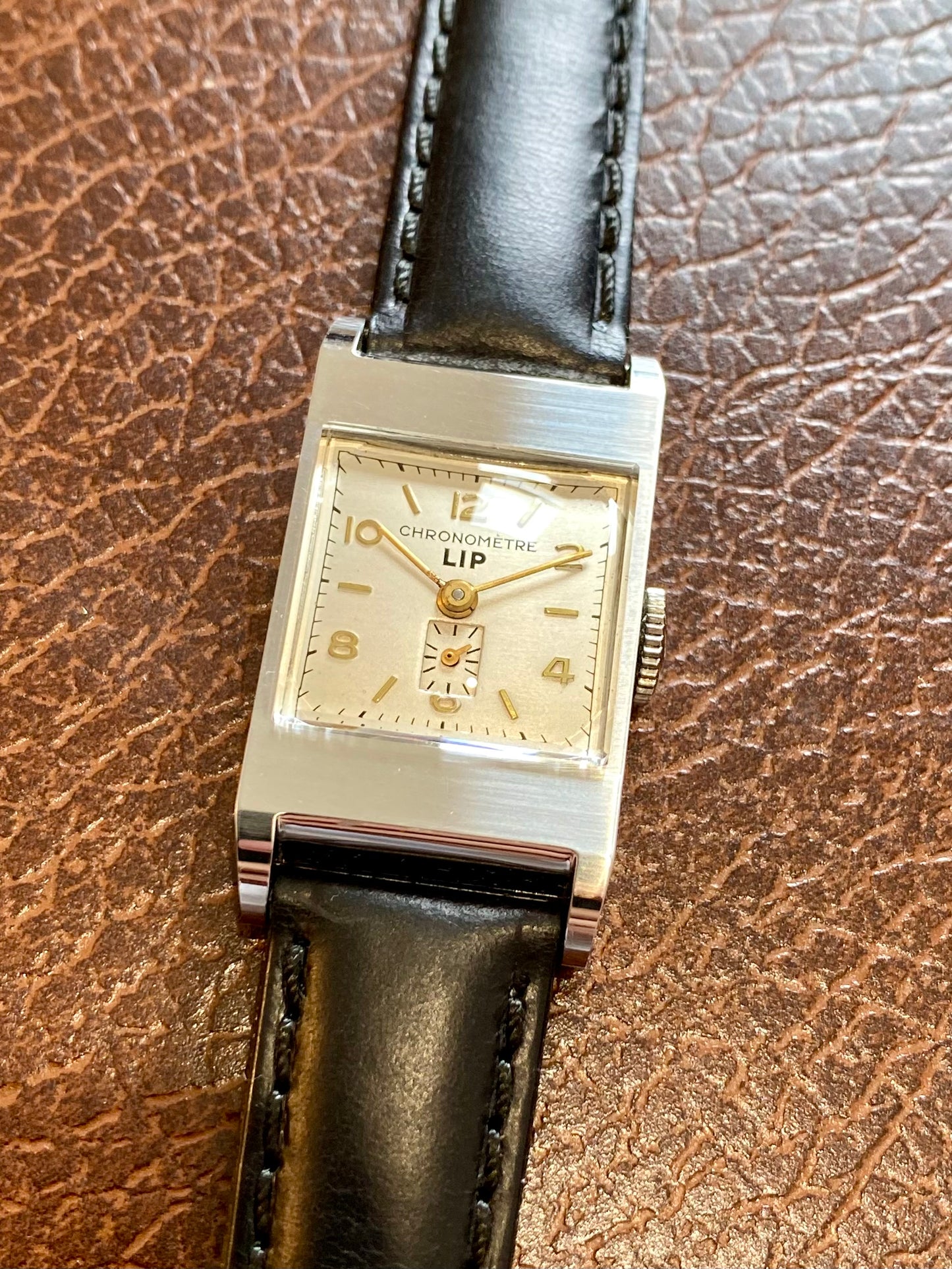 LIP T18 Chronomètre NOS Montre Vintage Mécanique France 1950