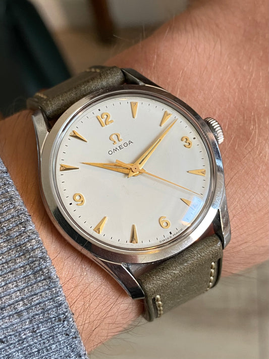 Omega 2640-9SC Montre Vintage Cal.283 Mécanique 1953