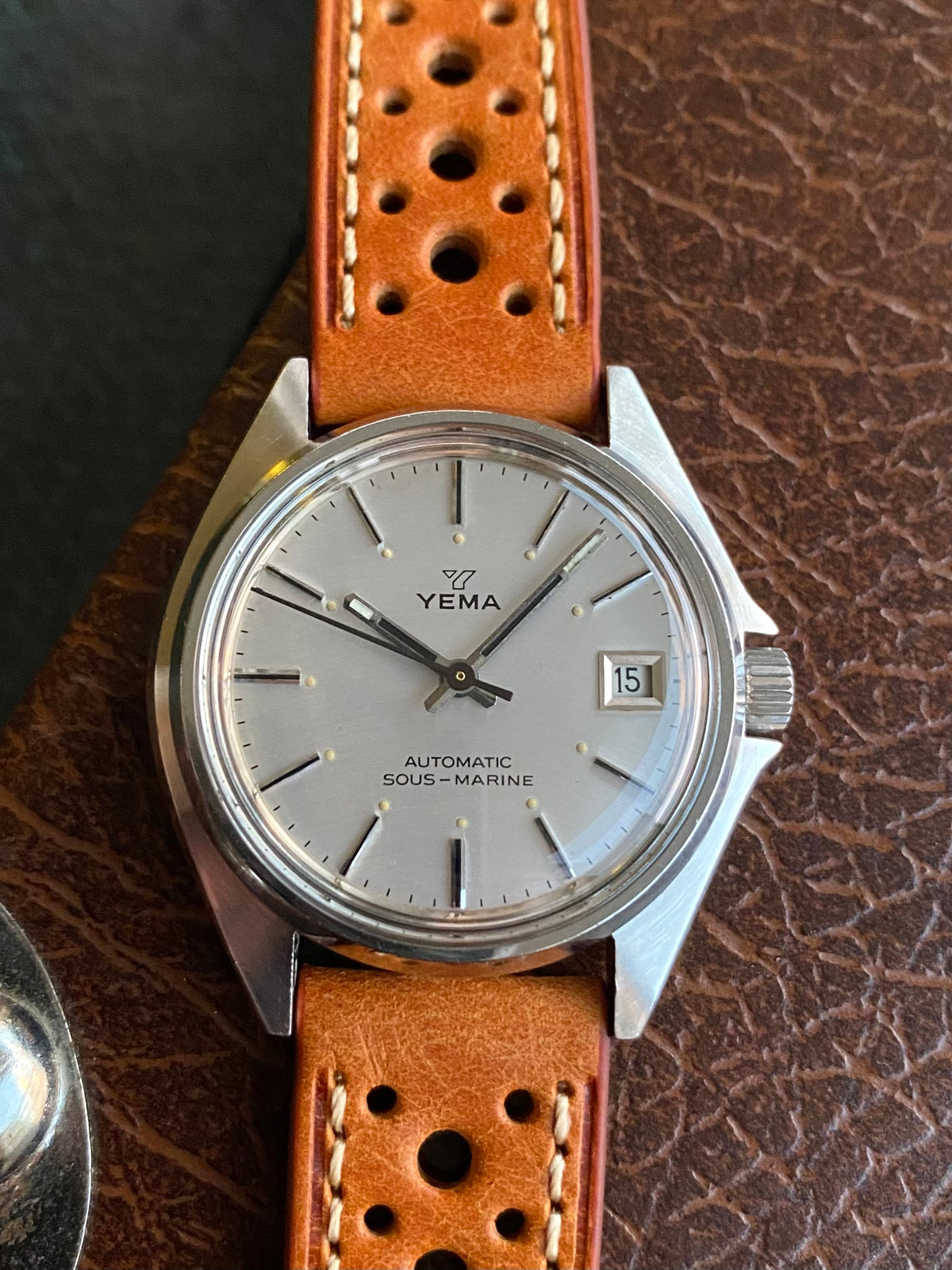 Yema France Sous-Marine Automatic - Montre Vintage Mécanique FE4611 1970