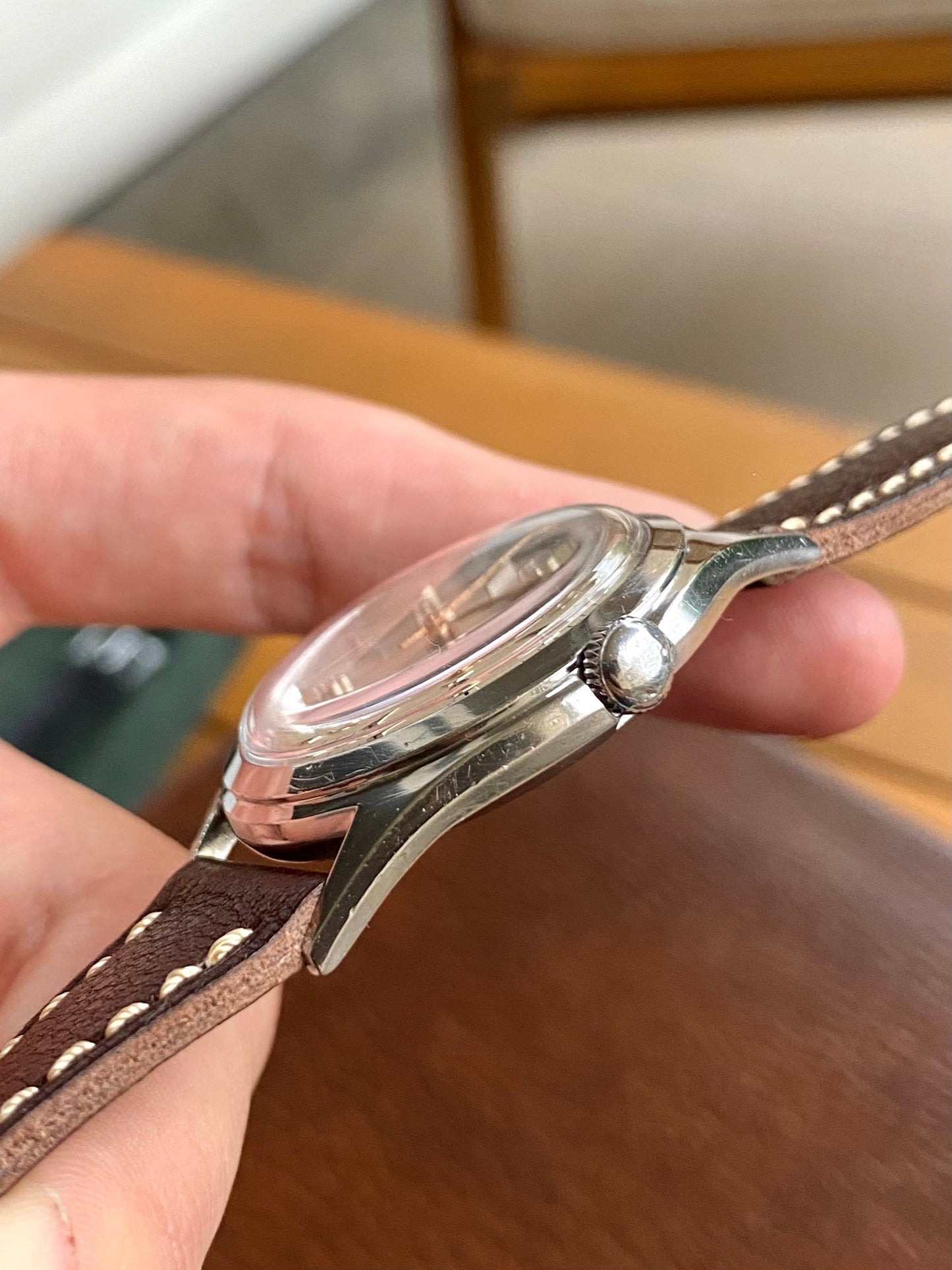 LIP Himalaya 1ère Génération R25 Montre Vintage Mécanique France 1950