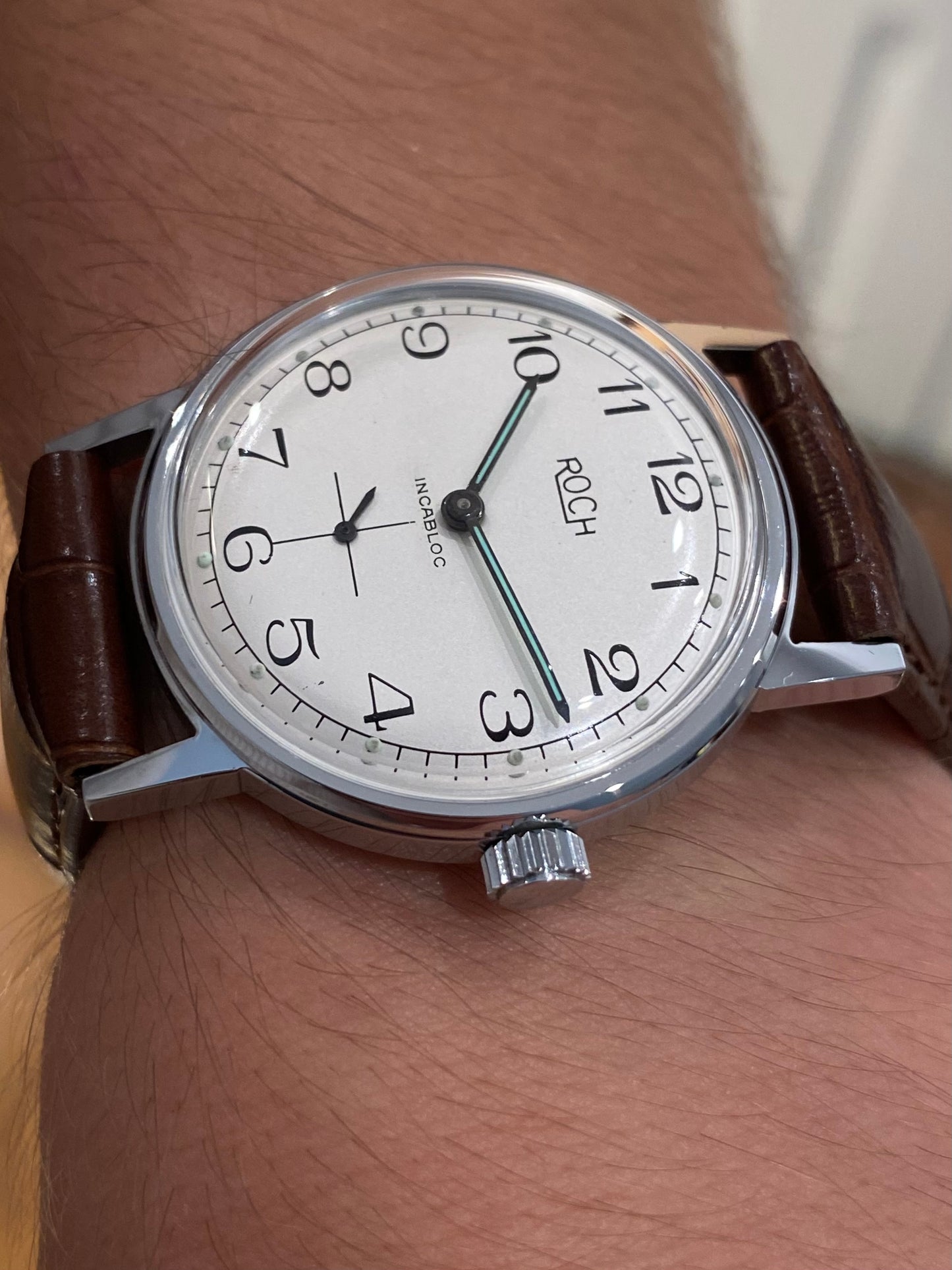 Roch Montre Vintage Neuve De Stock NOS Mécanique 1960