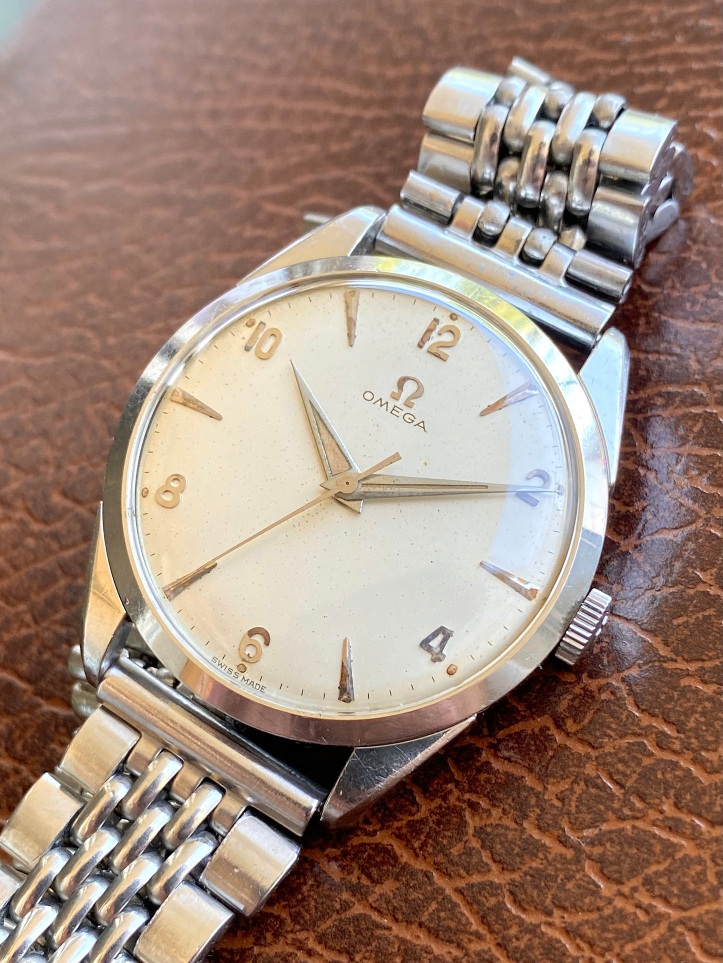 Omega Réf. 2910-4SC Montre Vintage Mécanique Cal. 284 - 1958