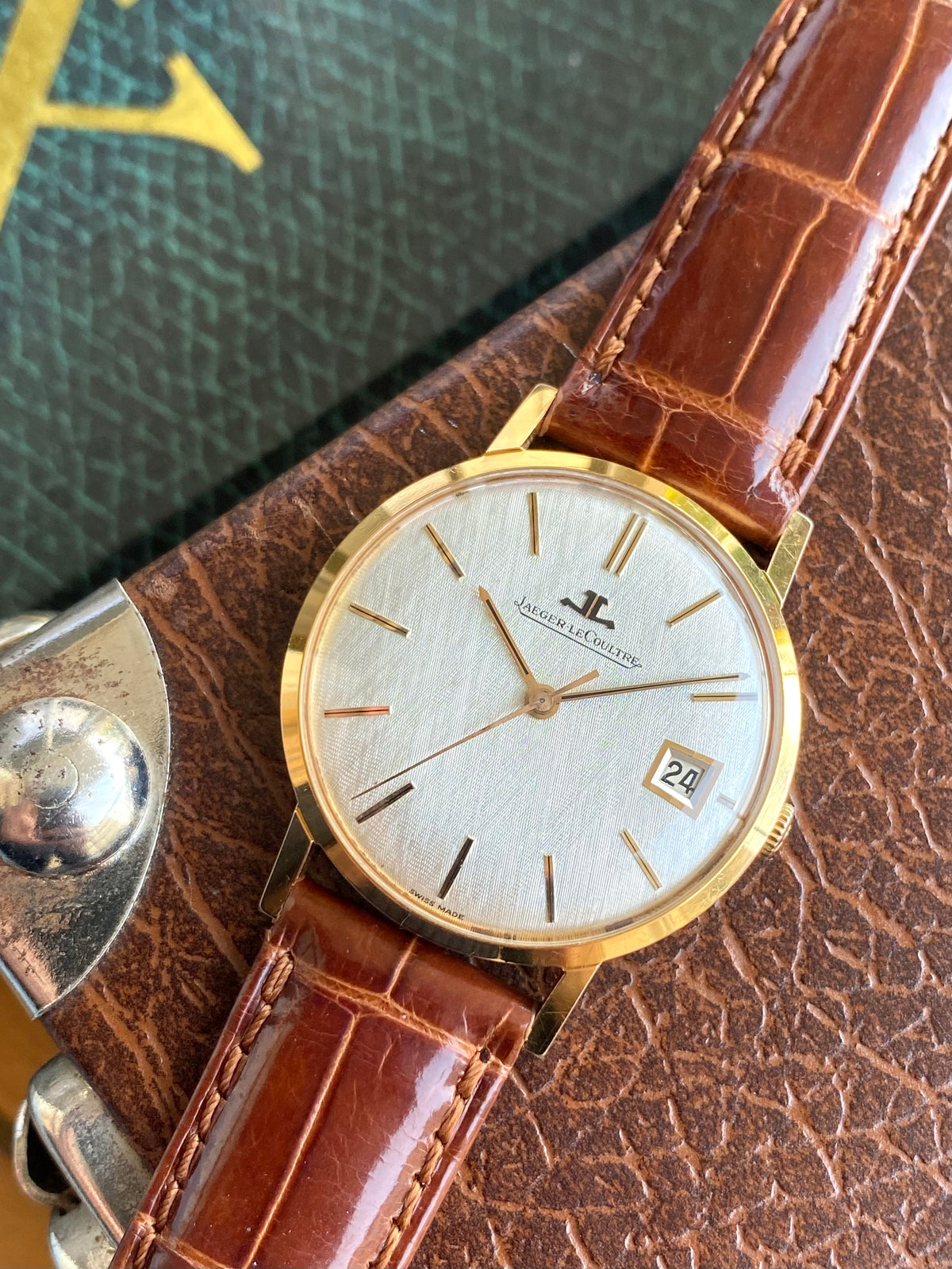 Jaeger-LeCoultre Extra Plate Cadran LIN Cal. 886 - Montre Suisse Vintage Mécanique 1960