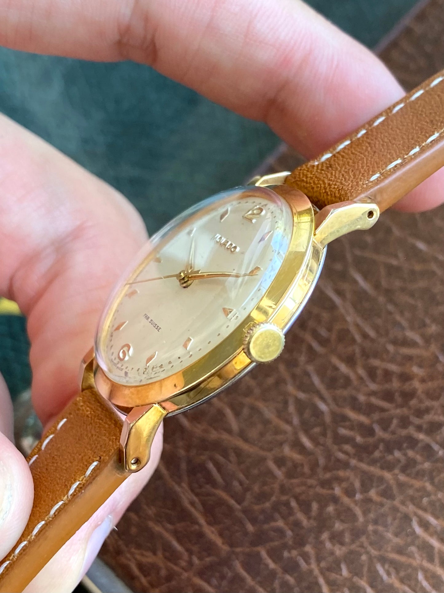 Movado Fab. Suisse Montre Vintage Mécanique Cal. 127 - 1950