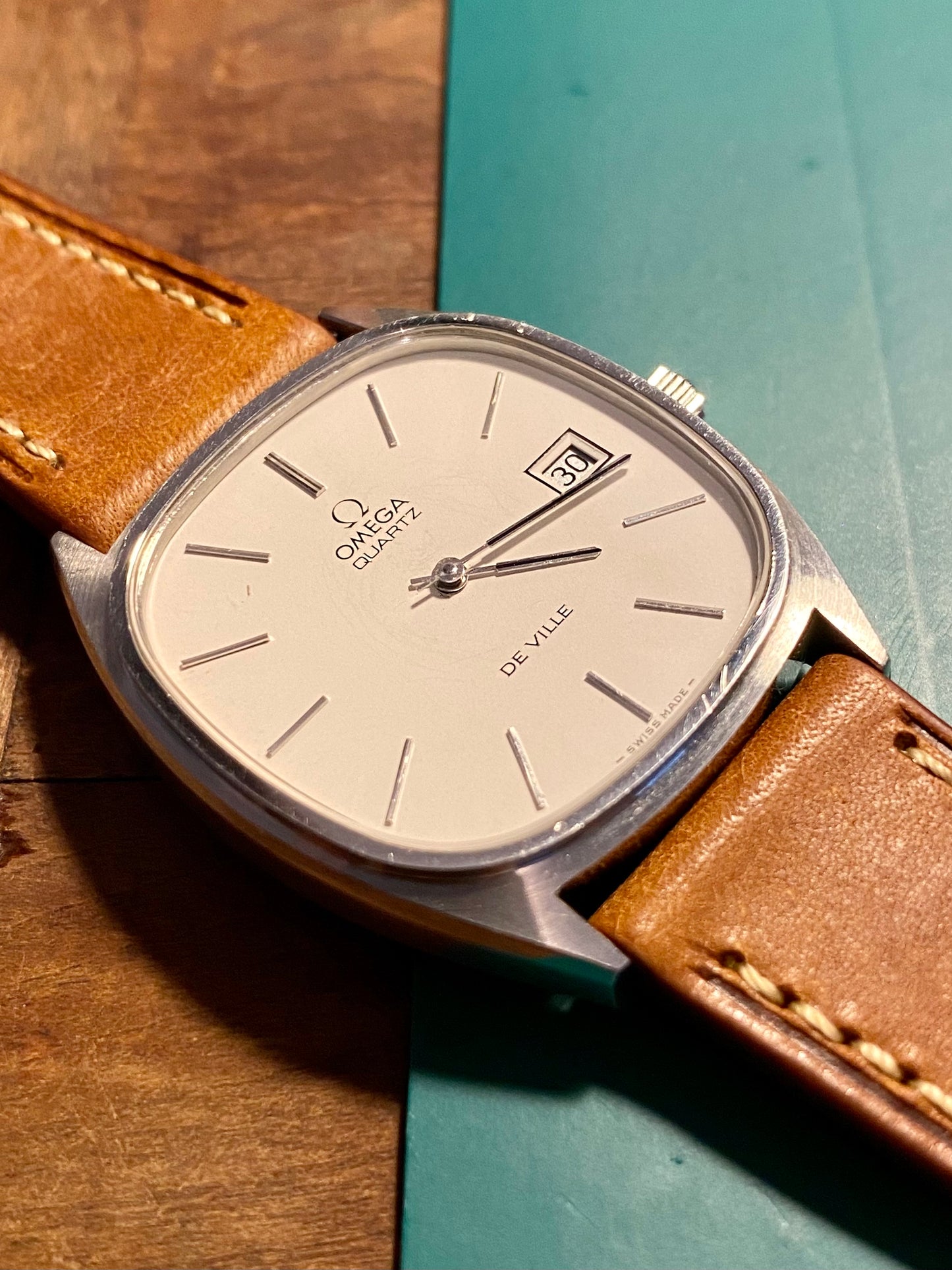 Omega DeVille Quartz Cal.1325 Réf. 192.0028 Montre Vintage 1970