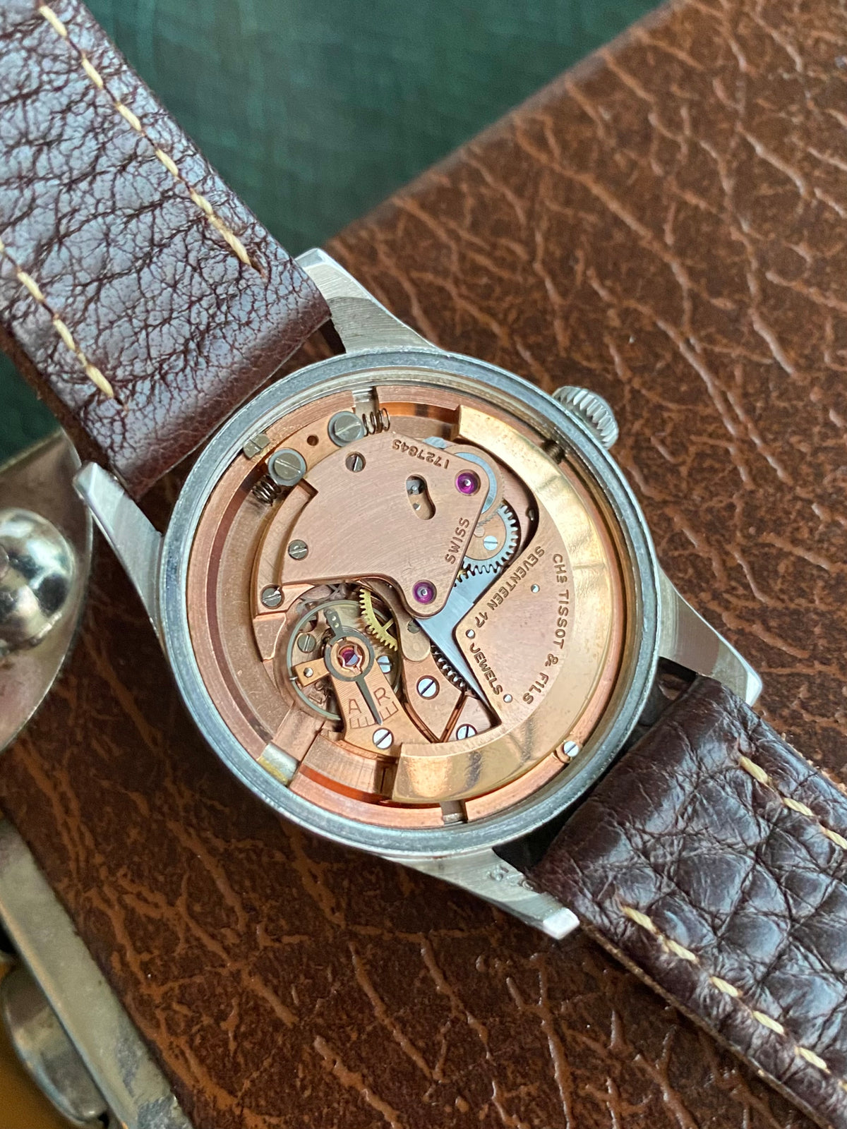 Tissot Bumper Automatic Ref. 6540-1 Montre Vintage Mécanique Acier 1940