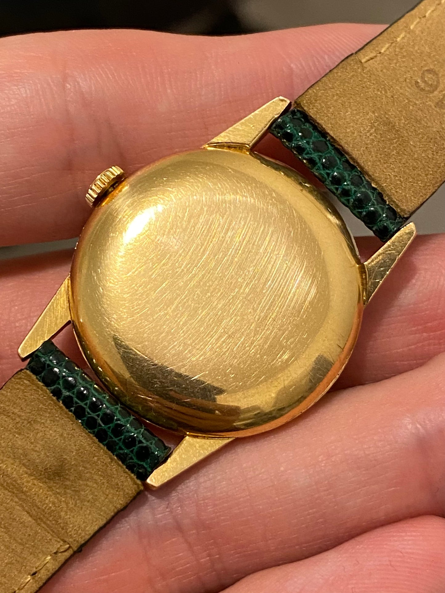 Movado Cal.75 Or Jaune 18k 750/1000 Montre Vintage Mécanique Breguet Dial 1940