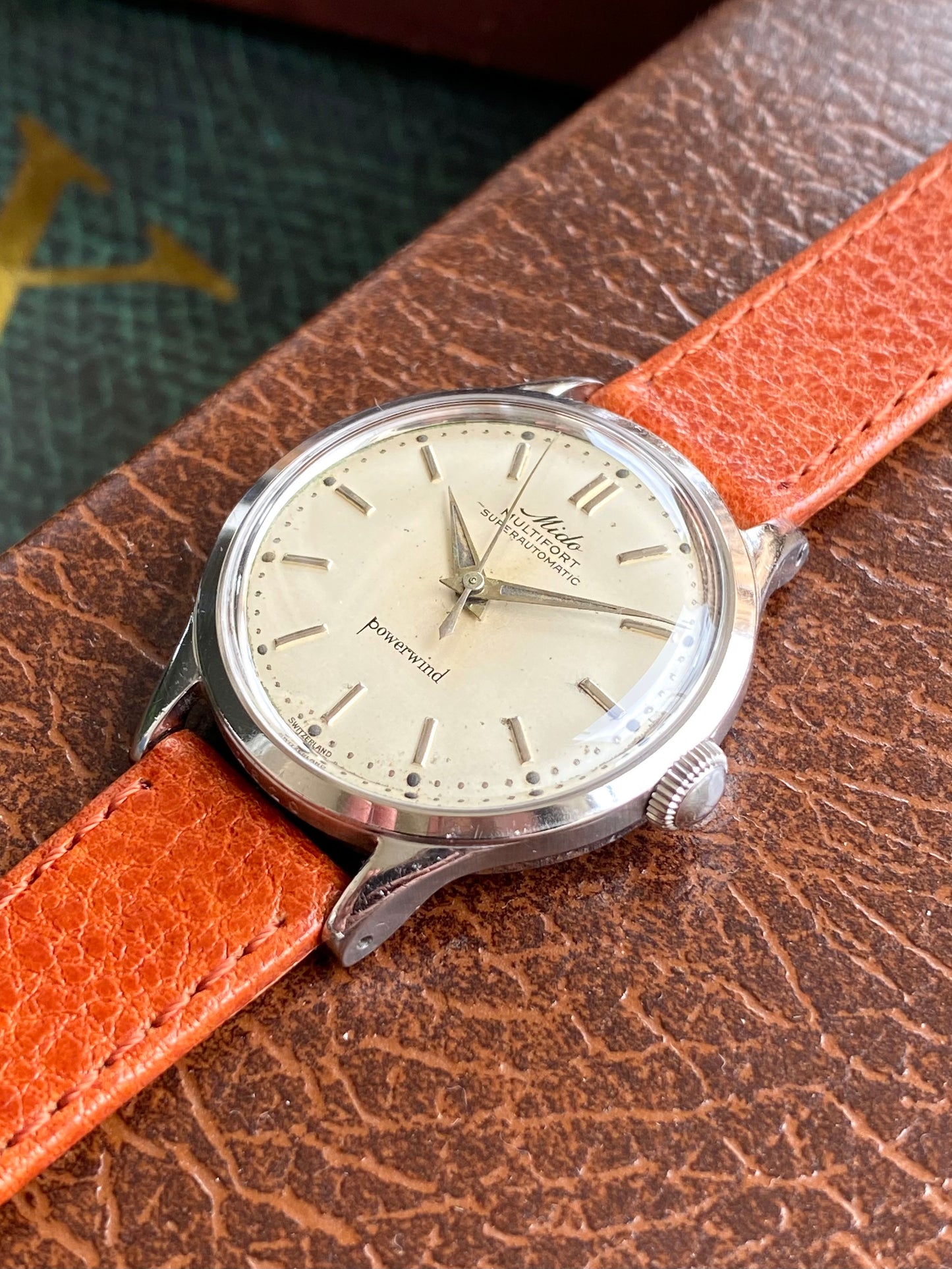 Mido Multifort Powerwind Cal. 917P Montre Vintage Mécanique Automatique 1950