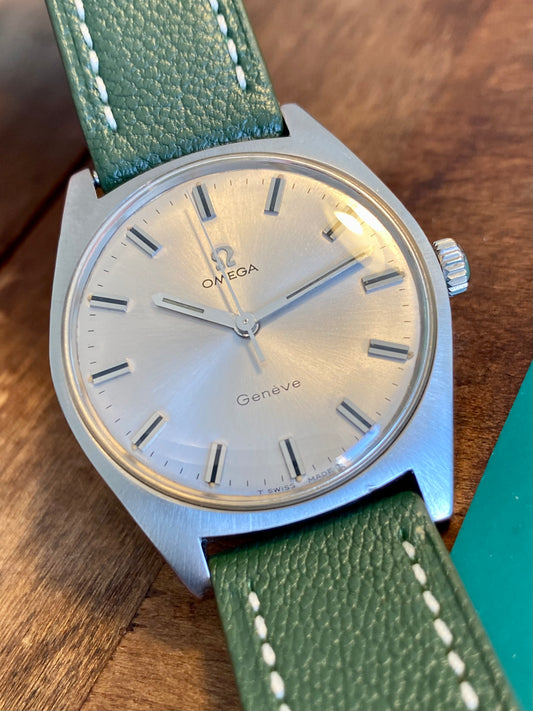 Omega Genève 135.041 Montre Vintage Mécanique Cal.601 1968
