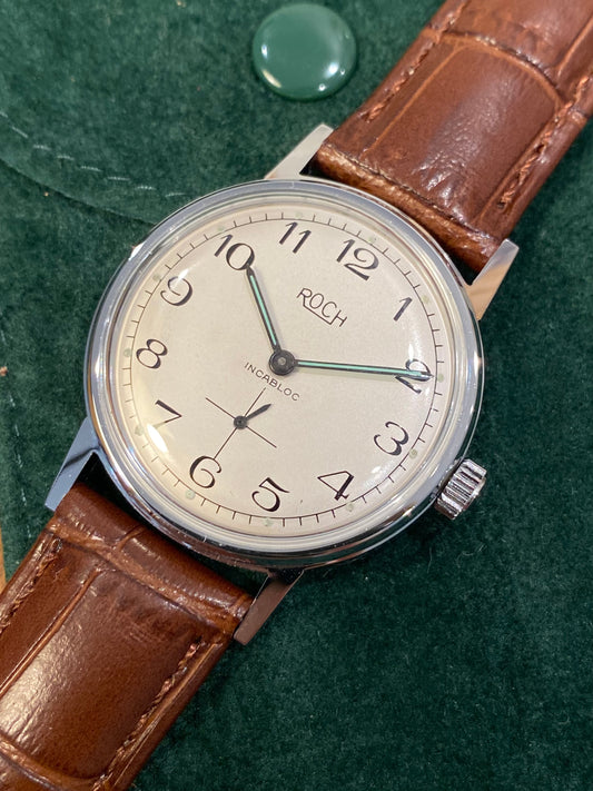 Roch Montre Vintage Neuve De Stock NOS Mécanique 1960