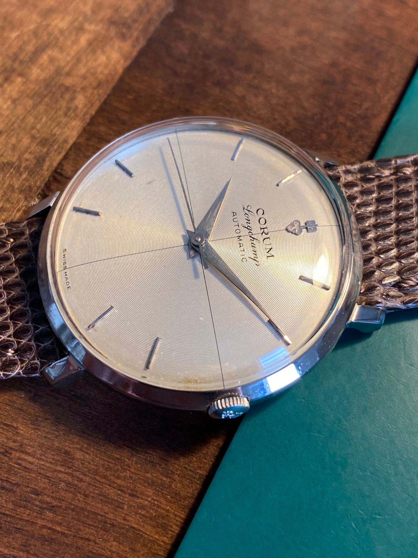 Corum Longchamp Automatic Montre Vintage ETA 2451 Mécanique 1960