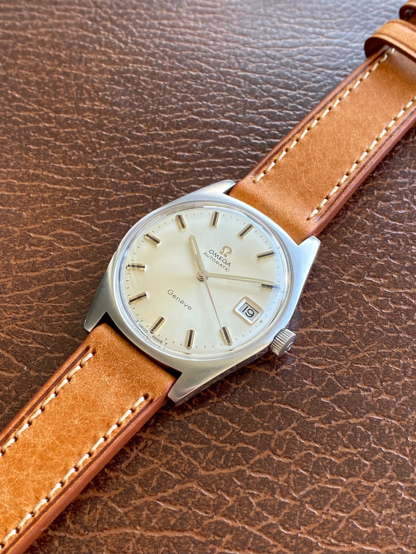 Omega Genève Automatic Cal.565 Montre Vintage Mécanique 166.041 - 1968