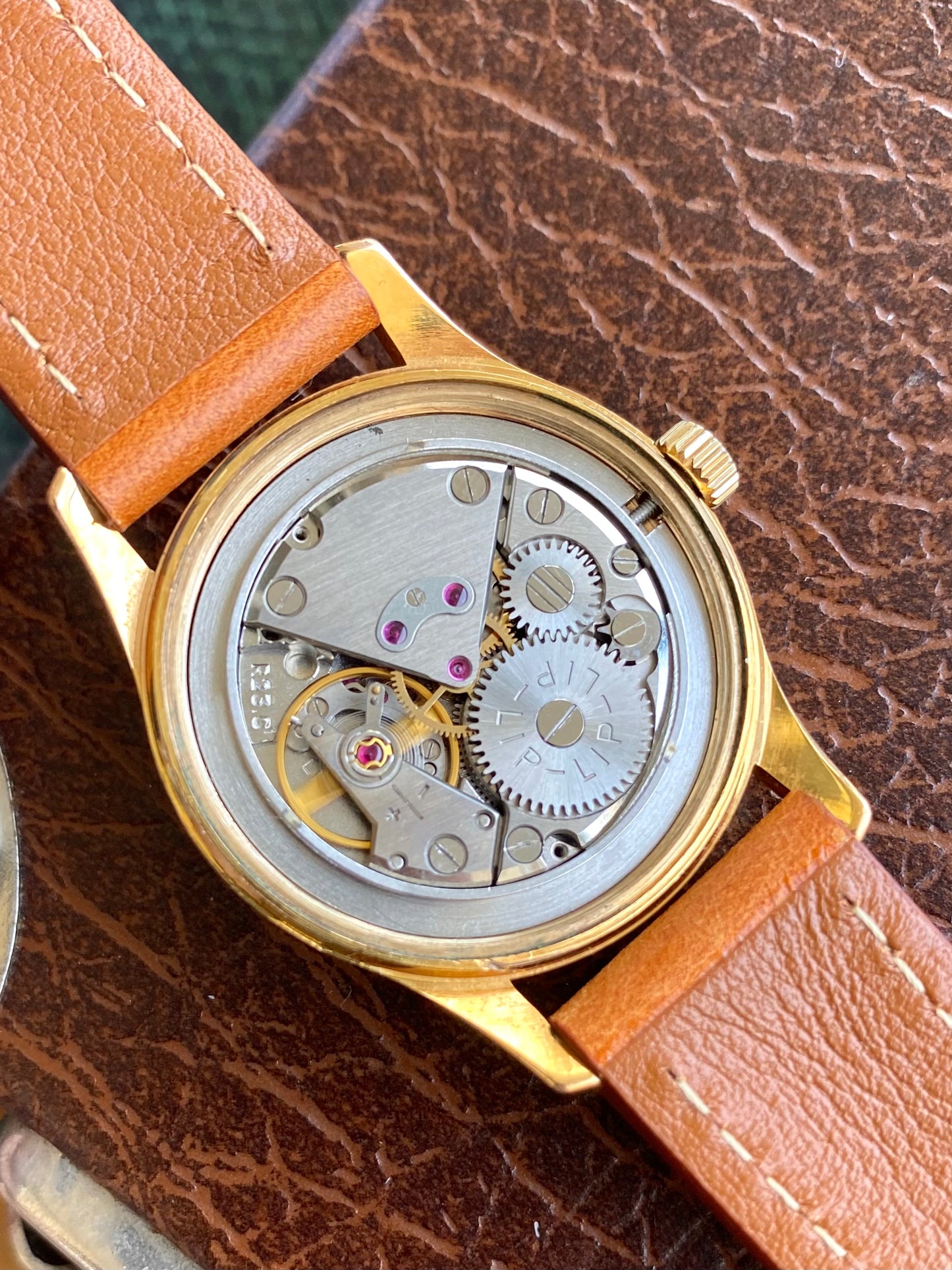 LIP France R23 Montre Vintage Mécanique Plaqué Or 1960